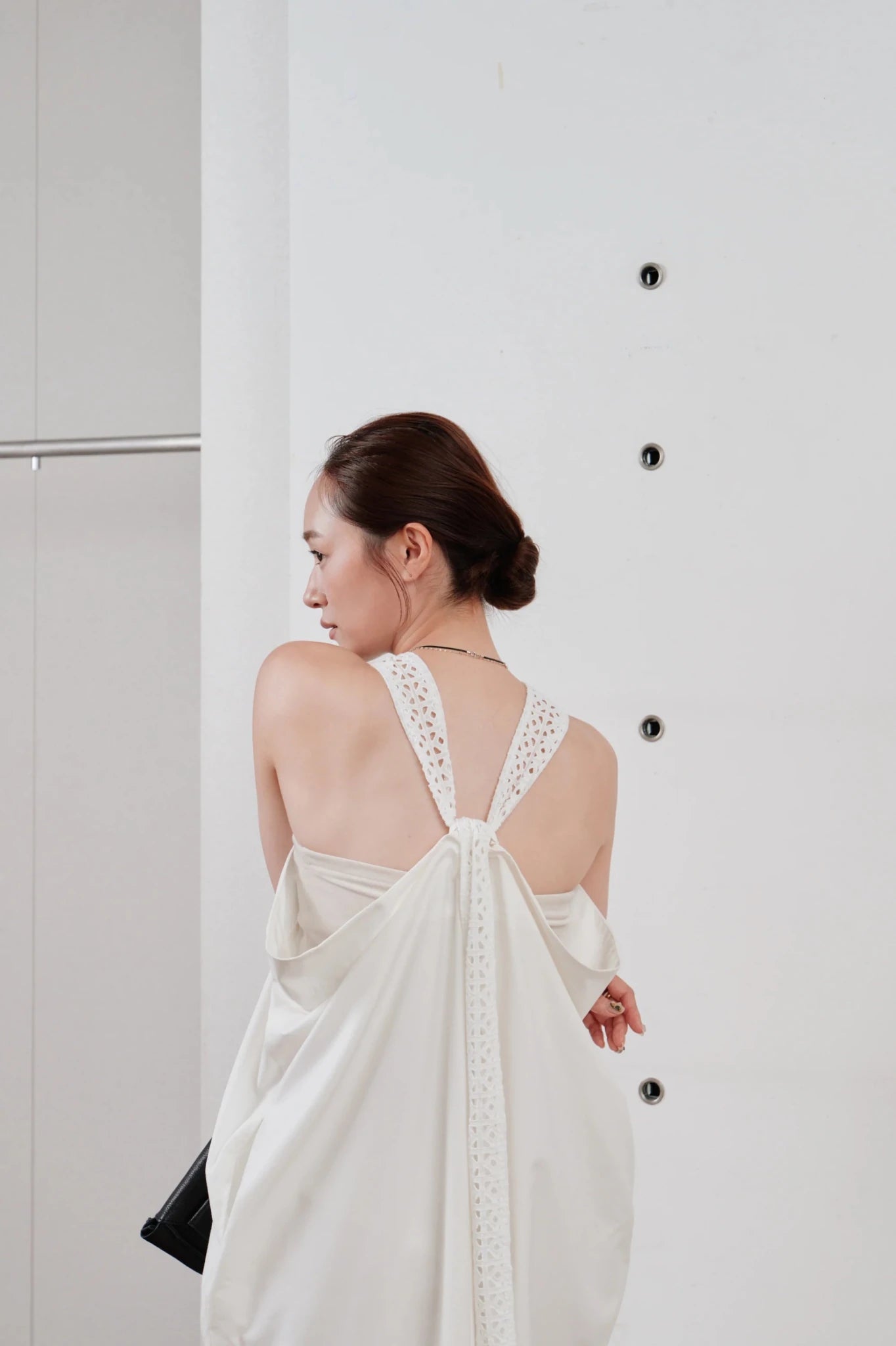 【Hella 2026 SPRING/SUMMER】lace tie over dress - Champdelarose