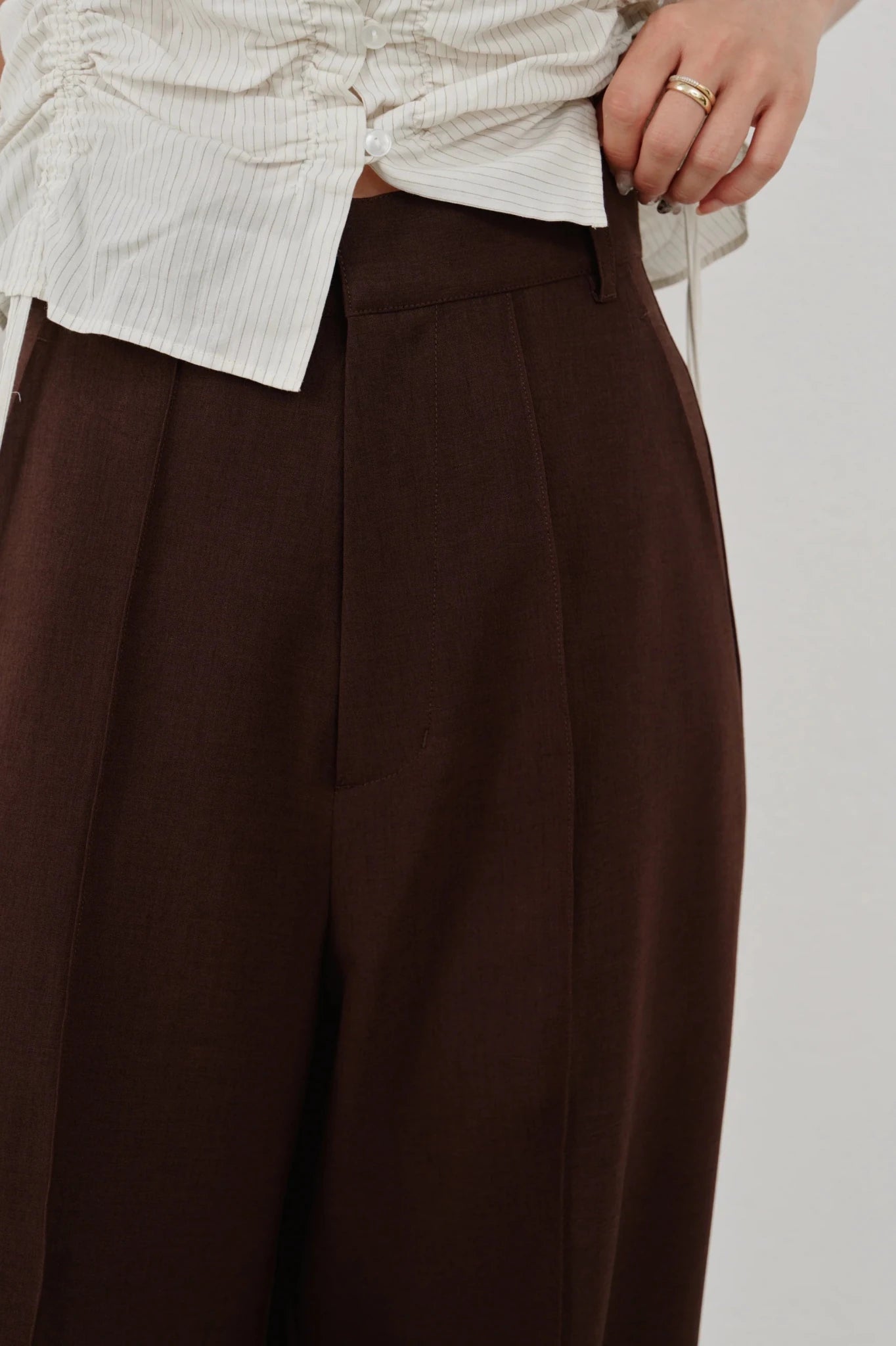 【Hella 2026 SPRING/SUMMER】pintuck wide pants - Champdelarose