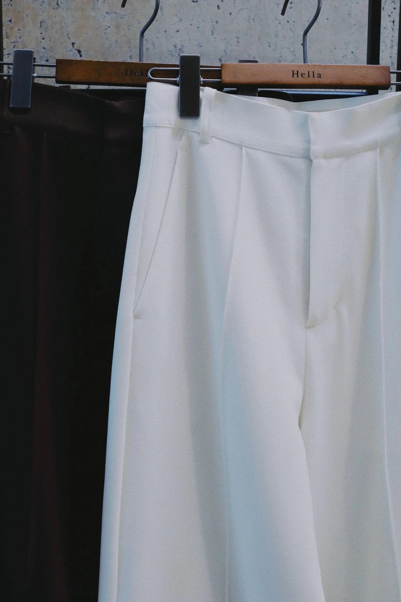 【Hella 2026 SPRING/SUMMER】pintuck wide pants - Champdelarose