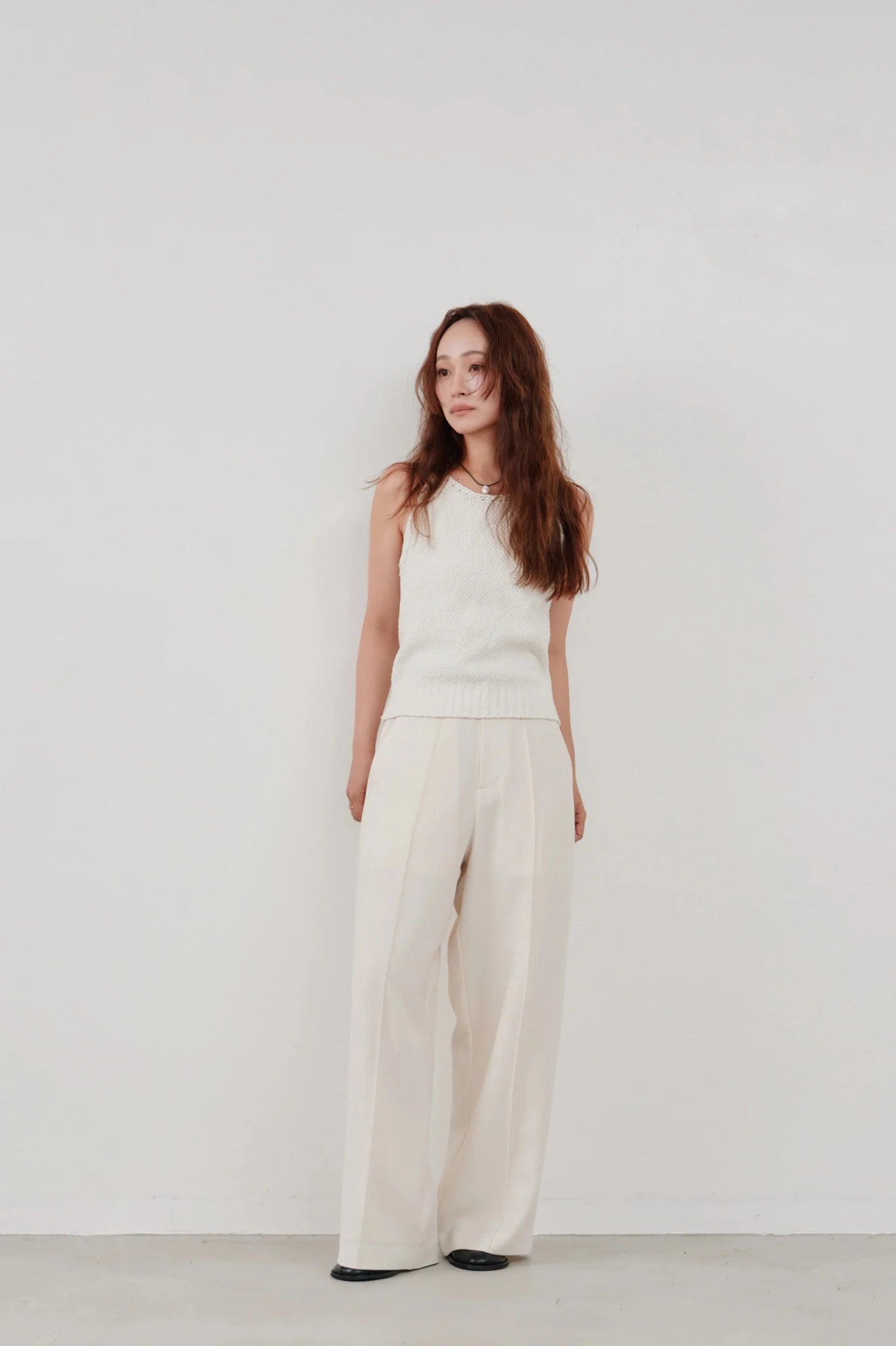 【Hella 2026 SPRING/SUMMER】pintuck wide pants - Champdelarose