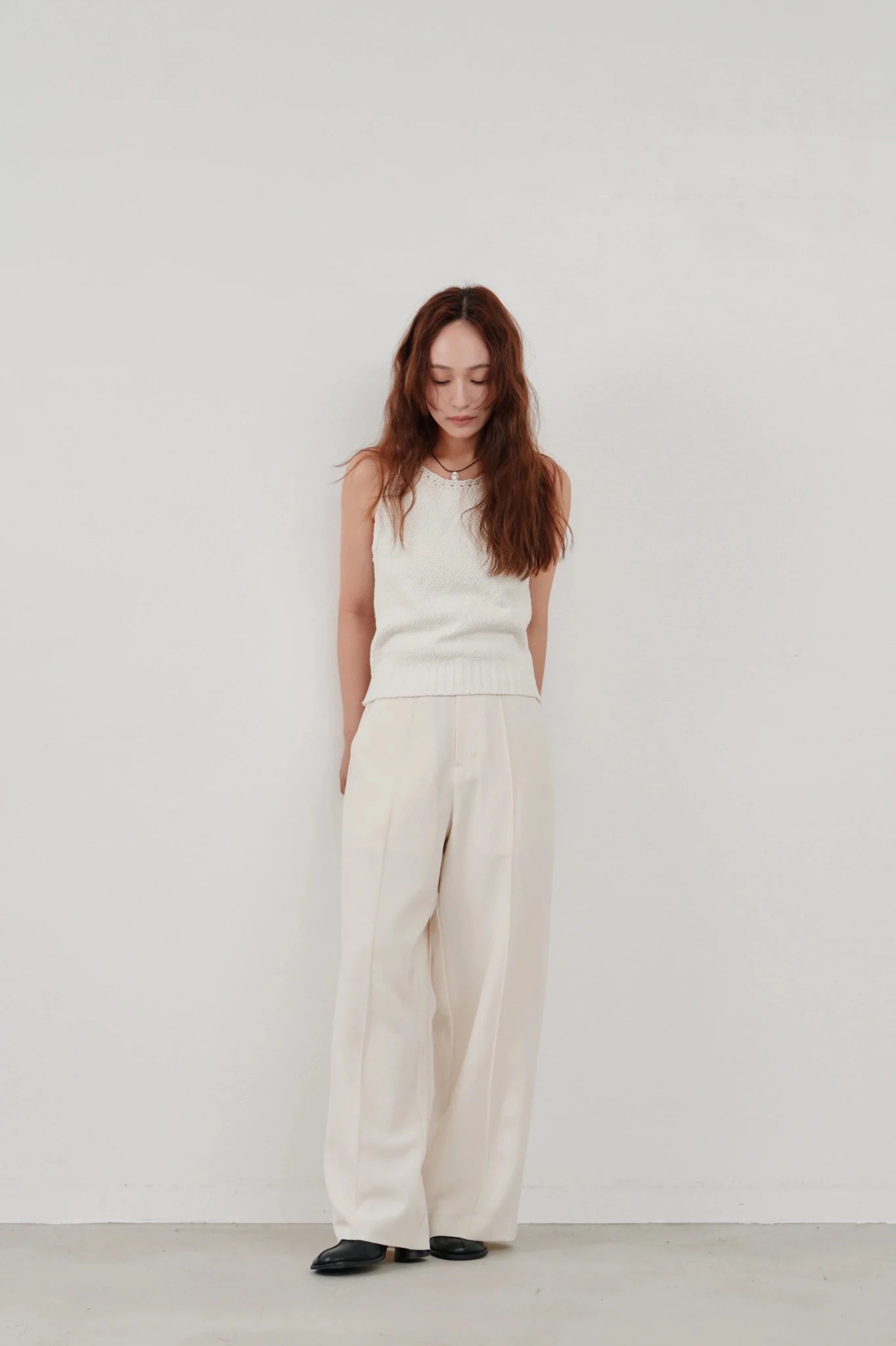 【Hella 2026 SPRING/SUMMER】pintuck wide pants - Champdelarose