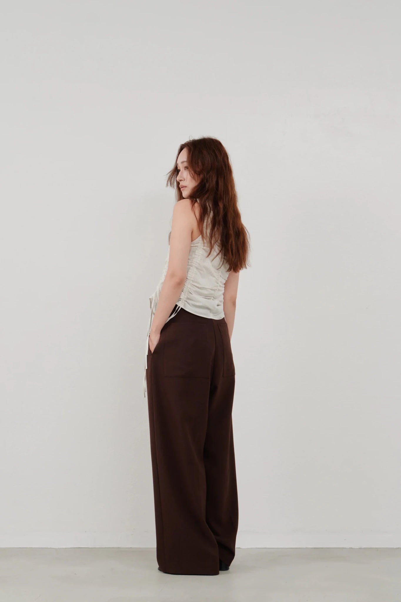 【Hella 2026 SPRING/SUMMER】pintuck wide pants - Champdelarose