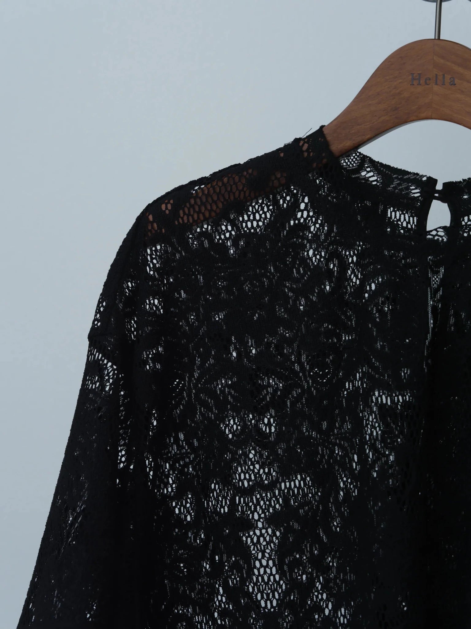 【Hella 2026 SPRING/SUMMER】rascel lace half sleeve top - Champdelarose