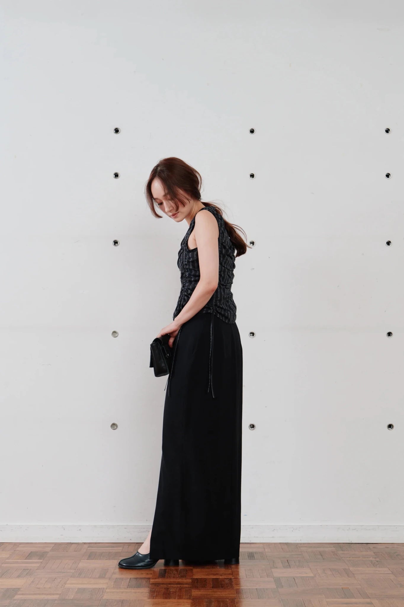 【Hella 2026 SPRING/SUMMER】sheer pencil skirt - Champdelarose