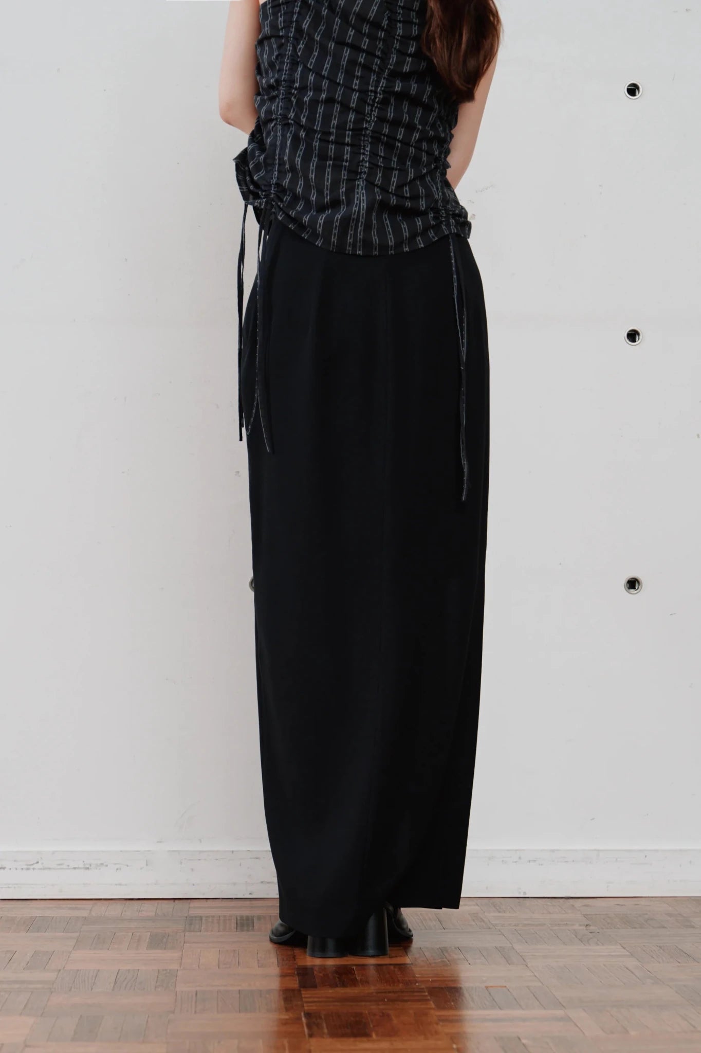 【Hella 2026 SPRING/SUMMER】sheer pencil skirt - Champdelarose