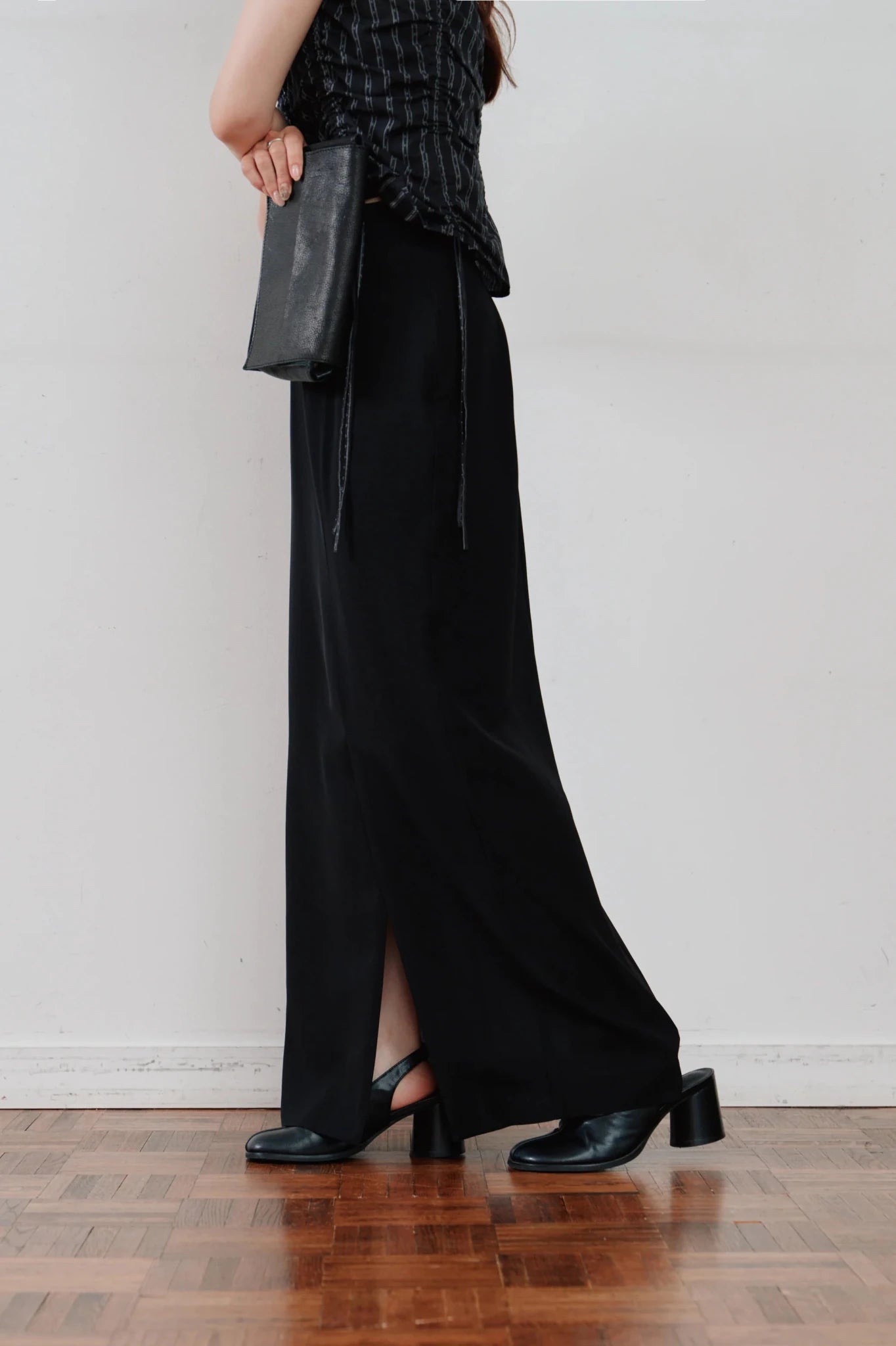 【Hella 2026 SPRING/SUMMER】sheer pencil skirt - Champdelarose