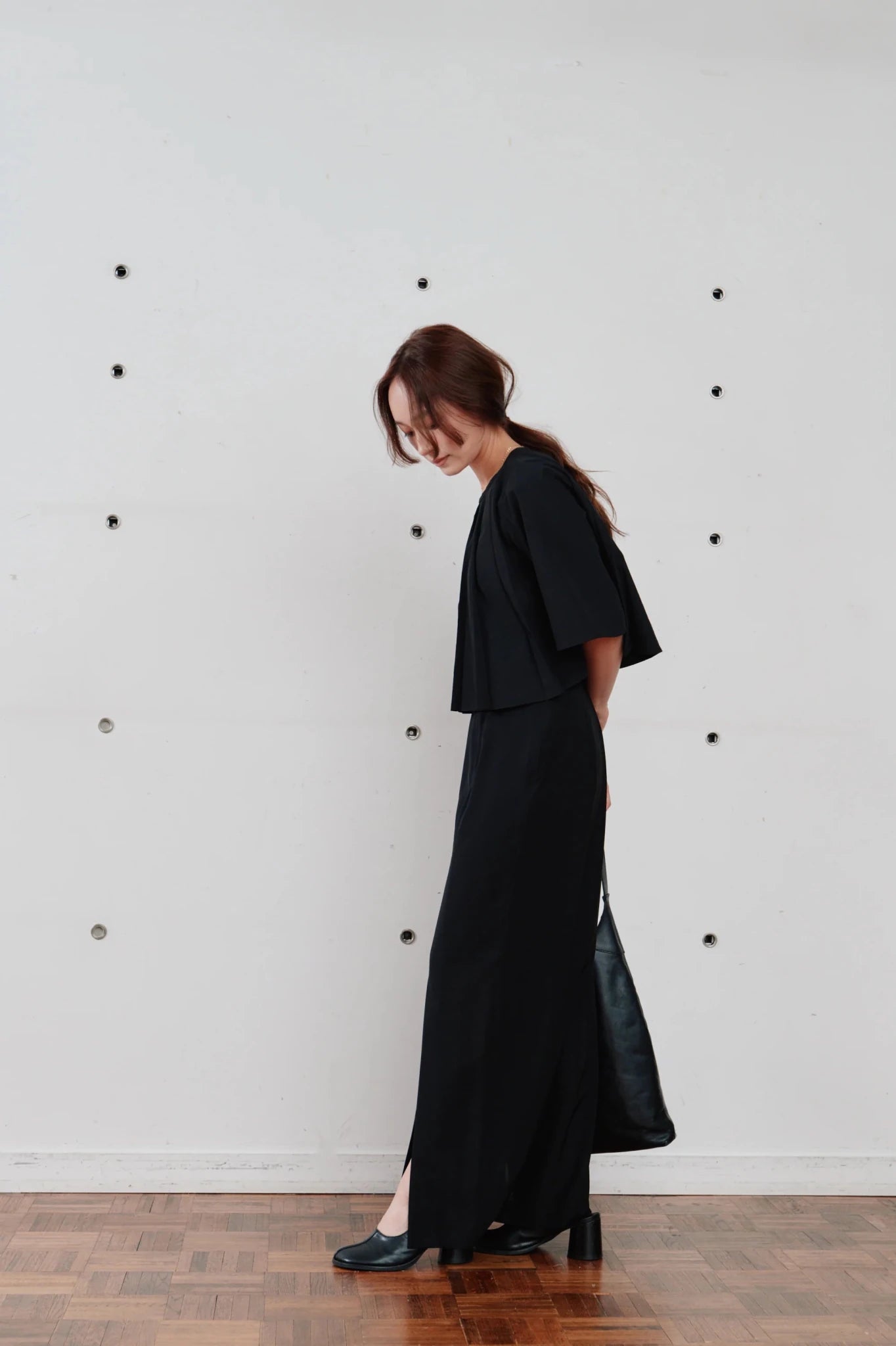【Hella 2026 SPRING/SUMMER】sheer pencil skirt - Champdelarose