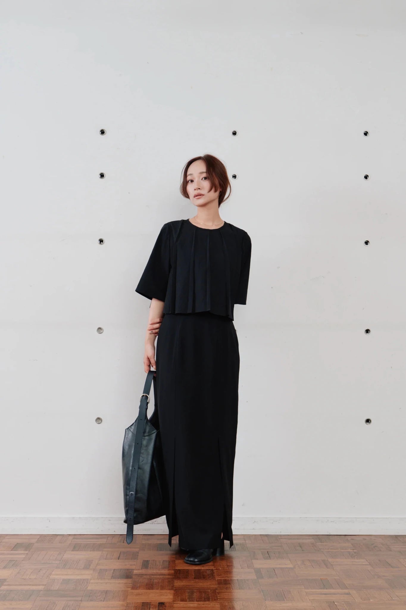 【Hella 2026 SPRING/SUMMER】sheer pencil skirt - Champdelarose