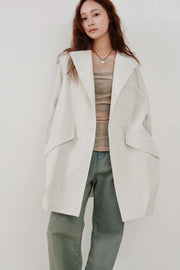 【Hella 2026 SPRING/SUMMER】sheltering dry half coat - Champdelarose