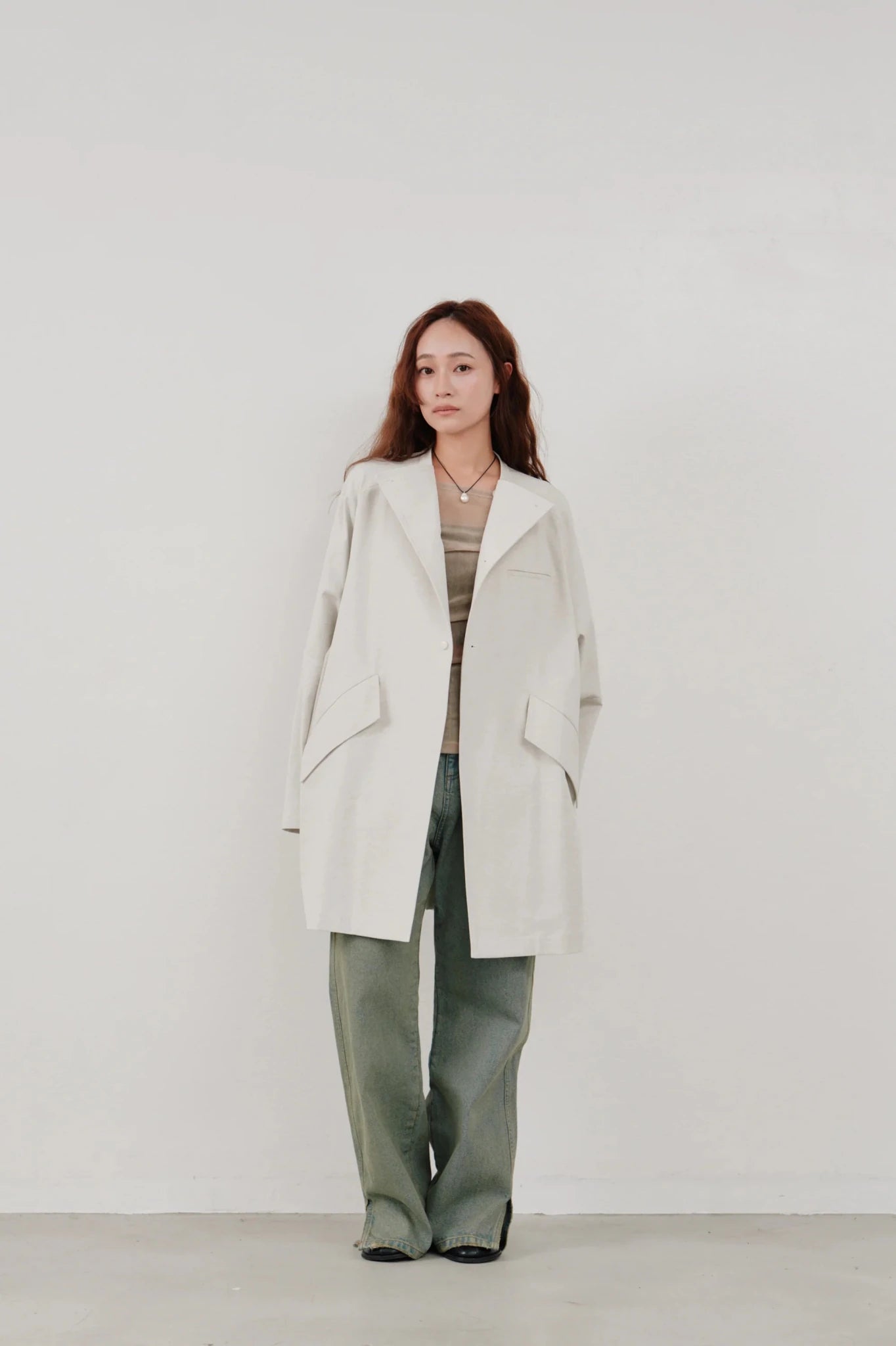 【Hella 2026 SPRING/SUMMER】sheltering dry half coat - Champdelarose
