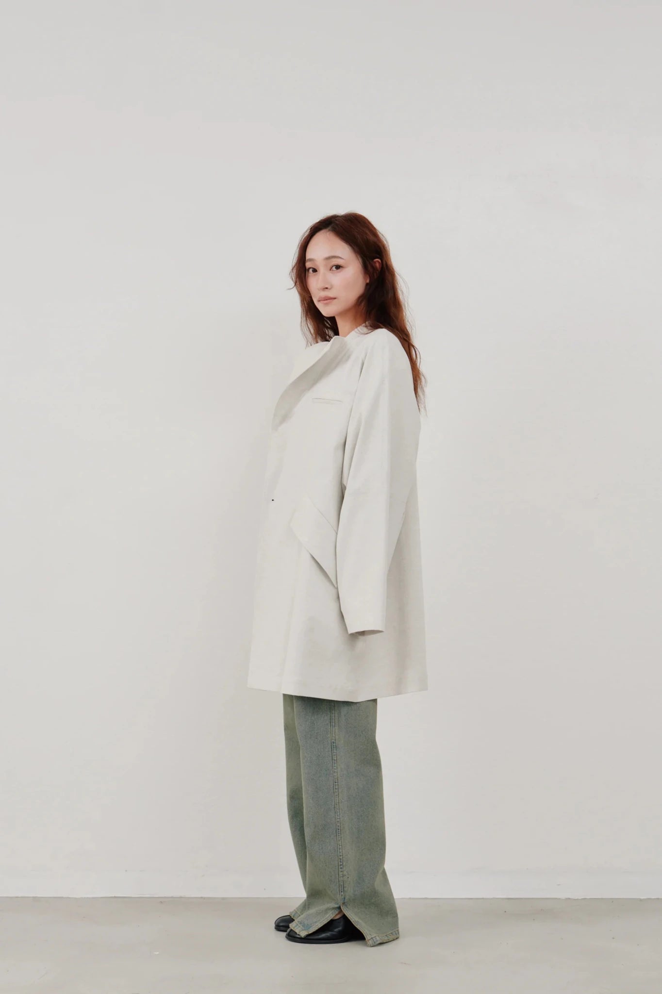 【Hella 2026 SPRING/SUMMER】sheltering dry half coat - Champdelarose