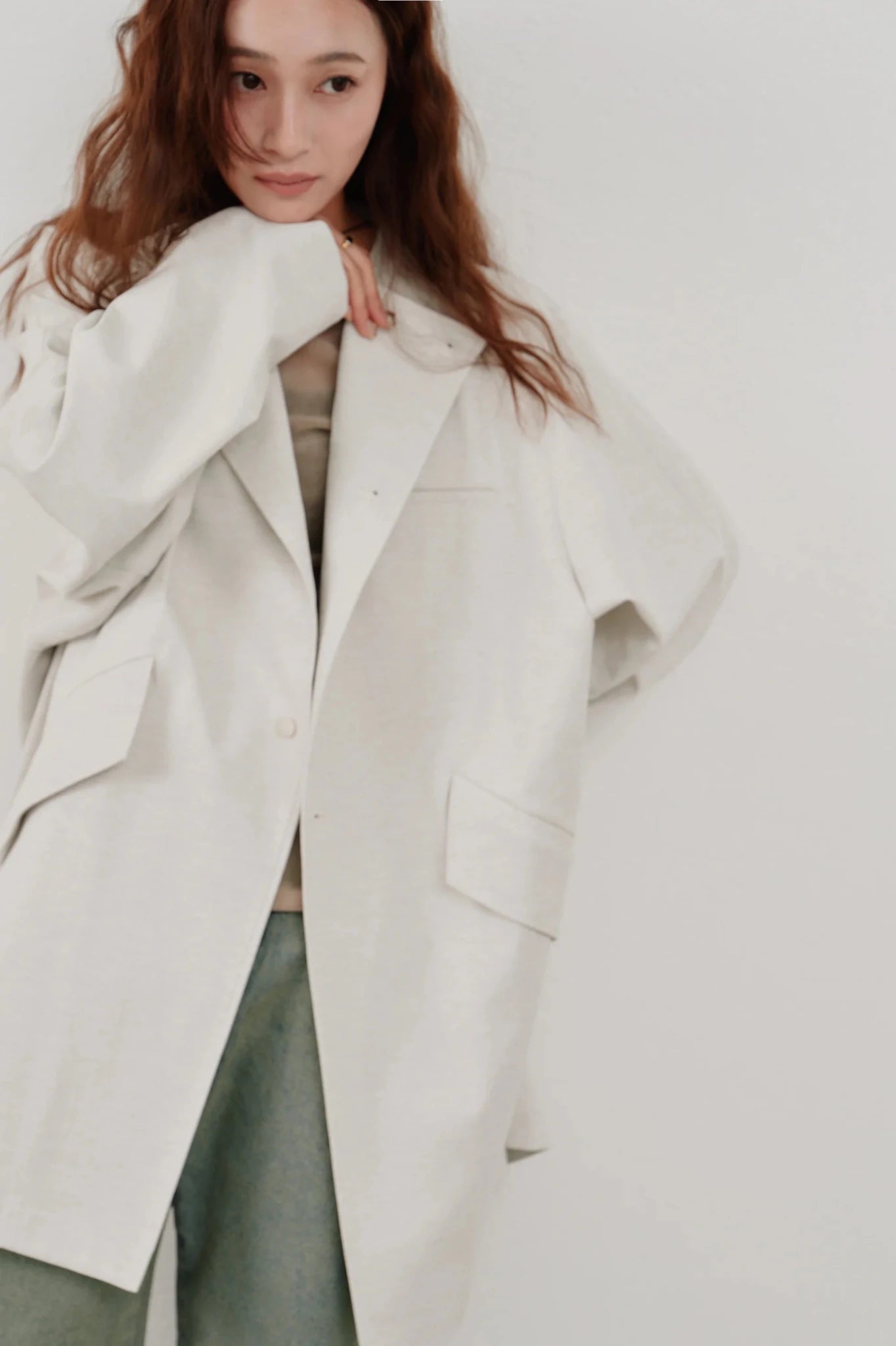 【Hella 2026 SPRING/SUMMER】sheltering dry half coat - Champdelarose
