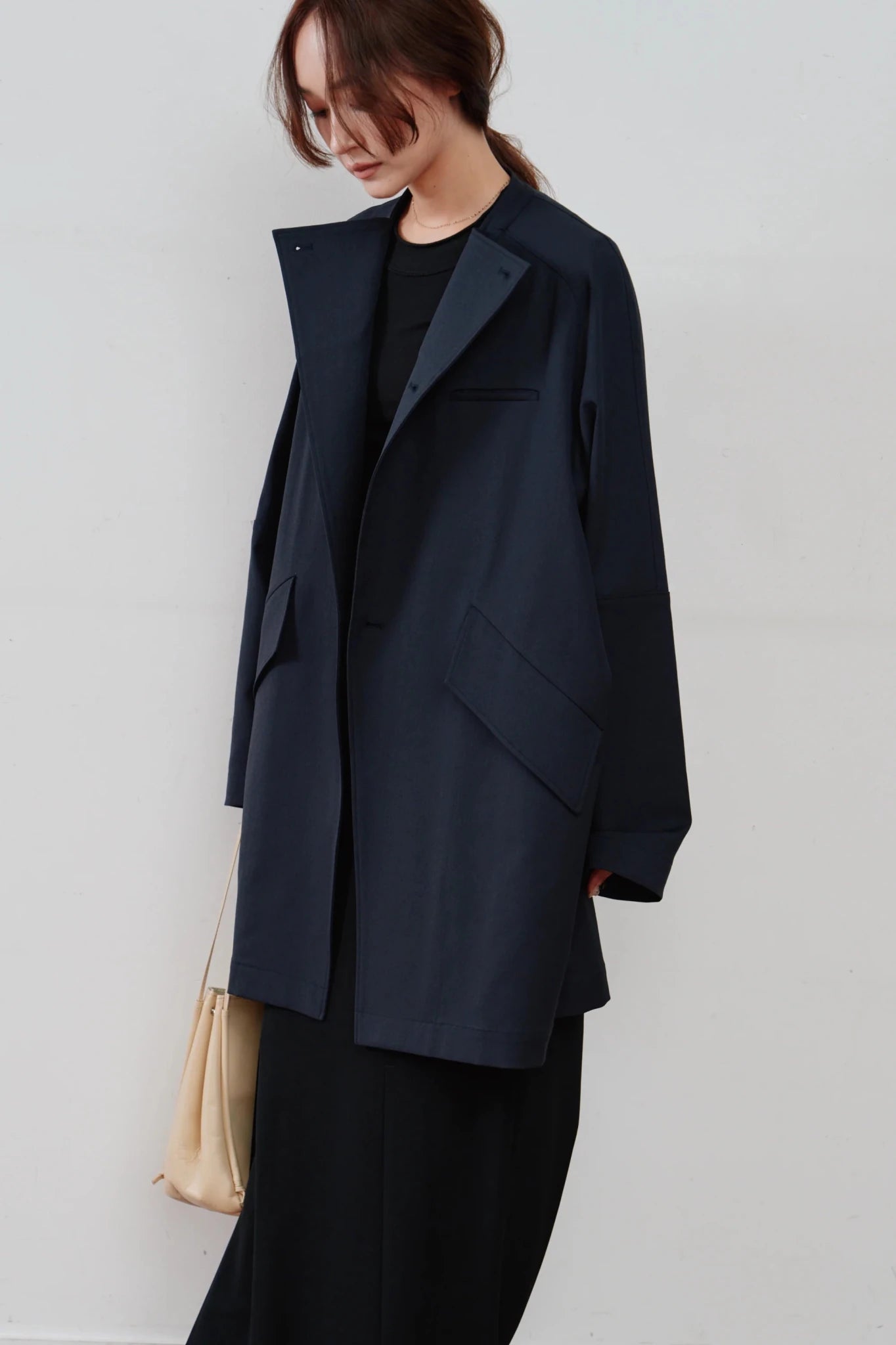 【Hella 2026 SPRING/SUMMER】sheltering dry half coat - Champdelarose