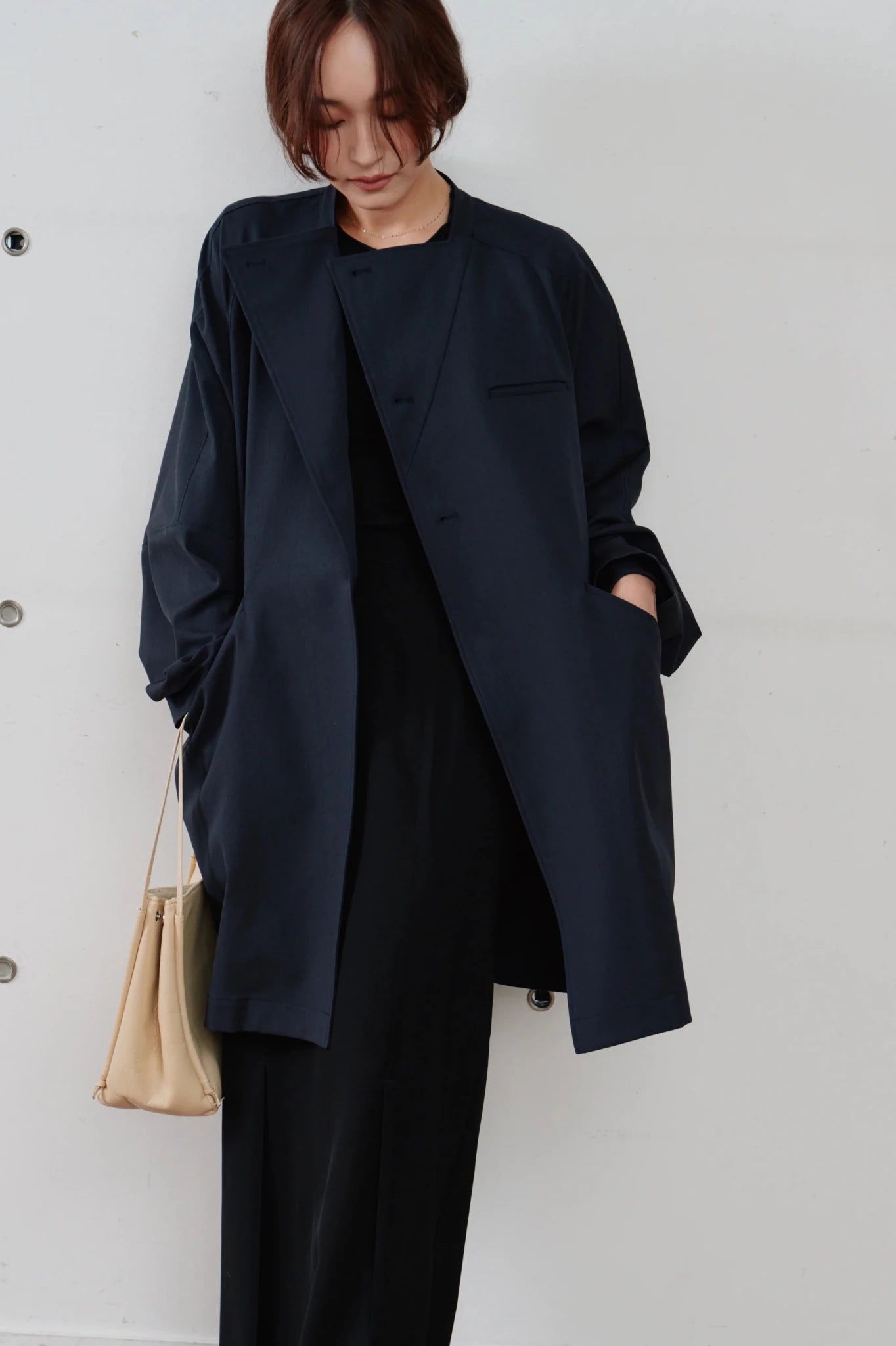 【Hella 2026 SPRING/SUMMER】sheltering dry half coat - Champdelarose