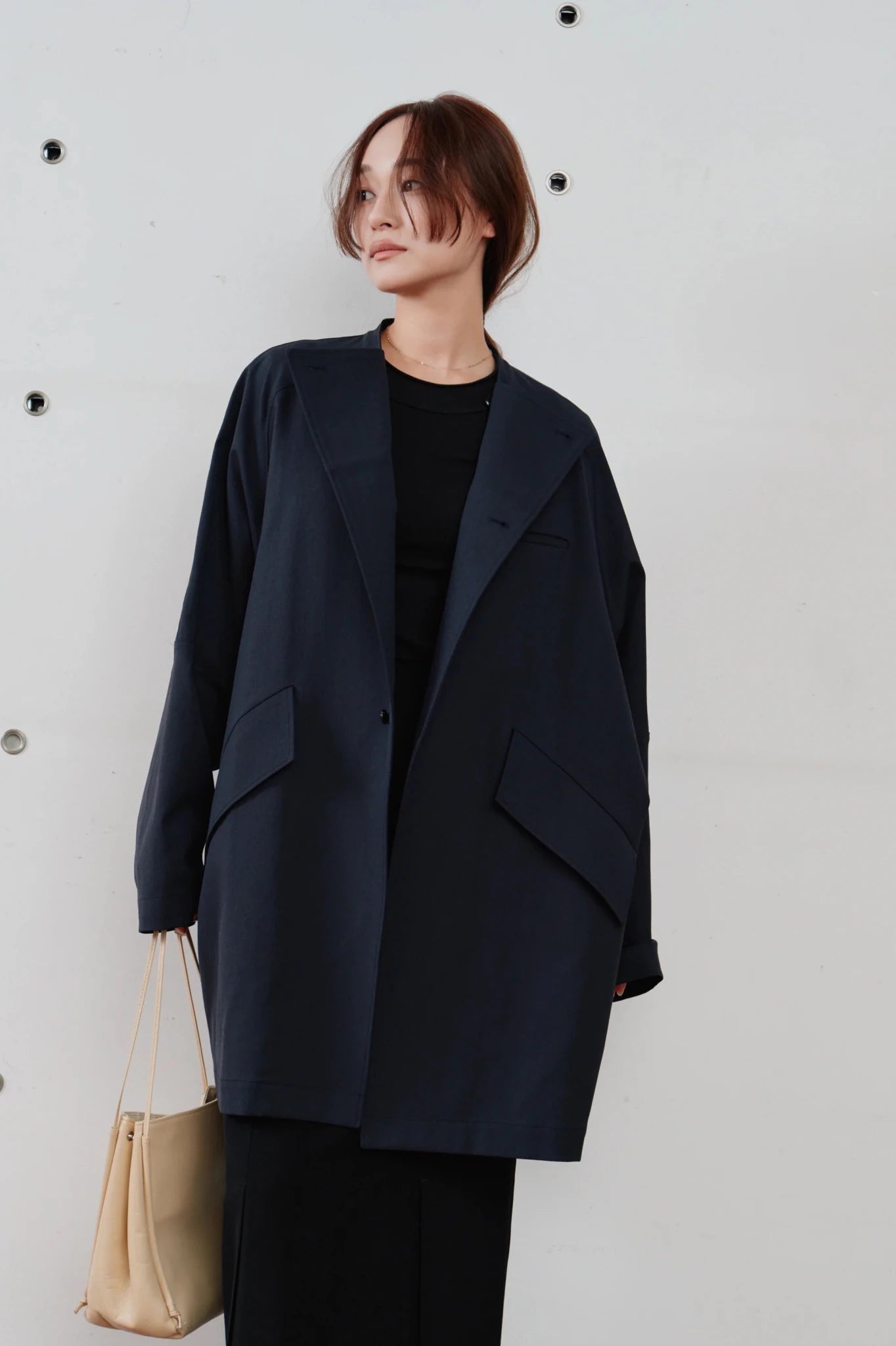 【Hella 2026 SPRING/SUMMER】sheltering dry half coat - Champdelarose