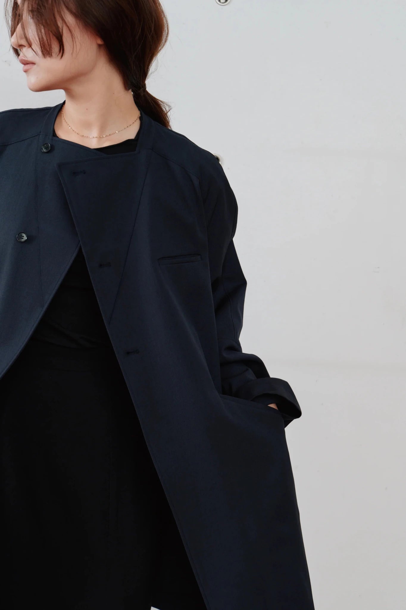 【Hella 2026 SPRING/SUMMER】sheltering dry half coat - Champdelarose