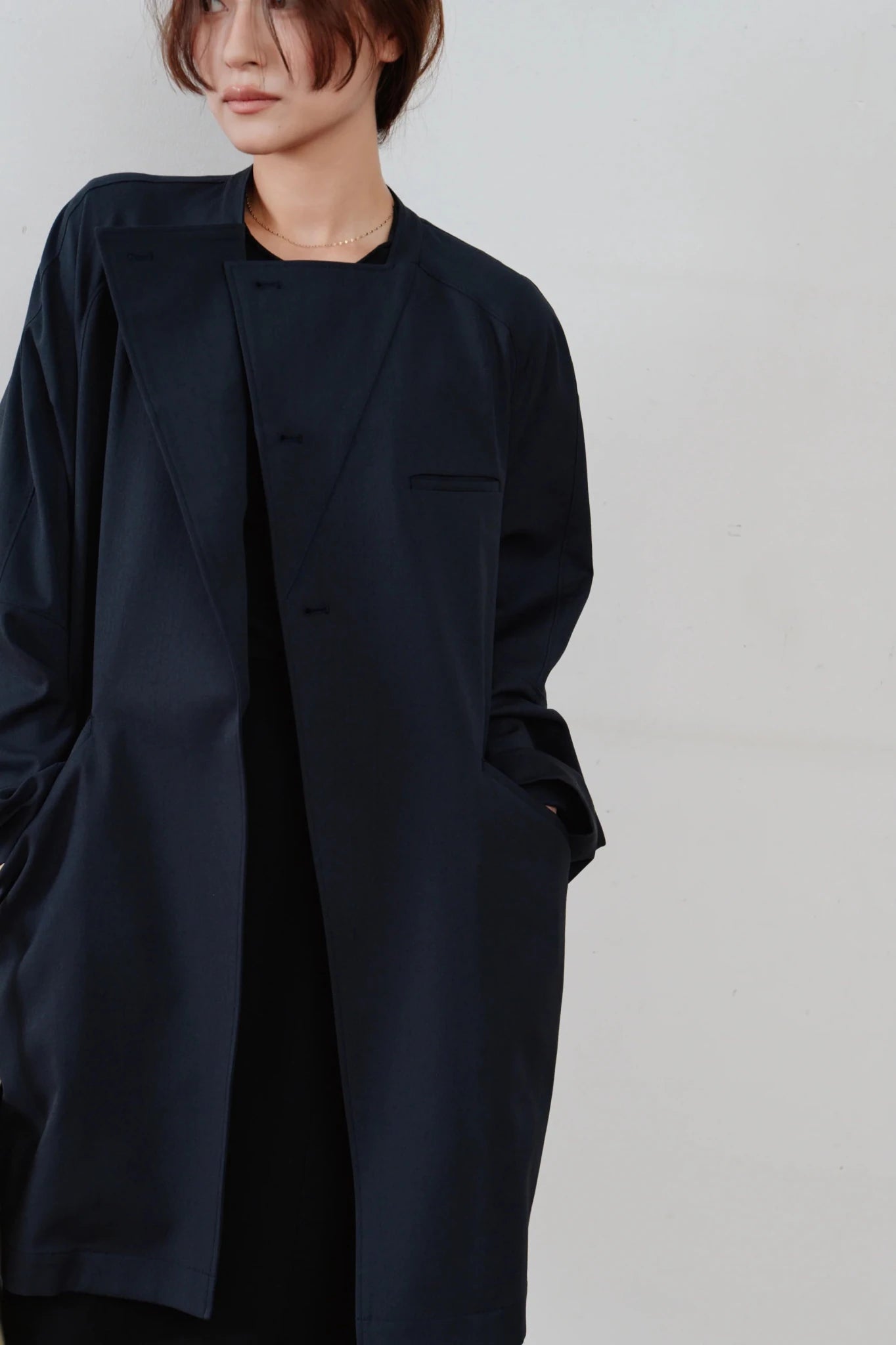 【Hella 2026 SPRING/SUMMER】sheltering dry half coat - Champdelarose