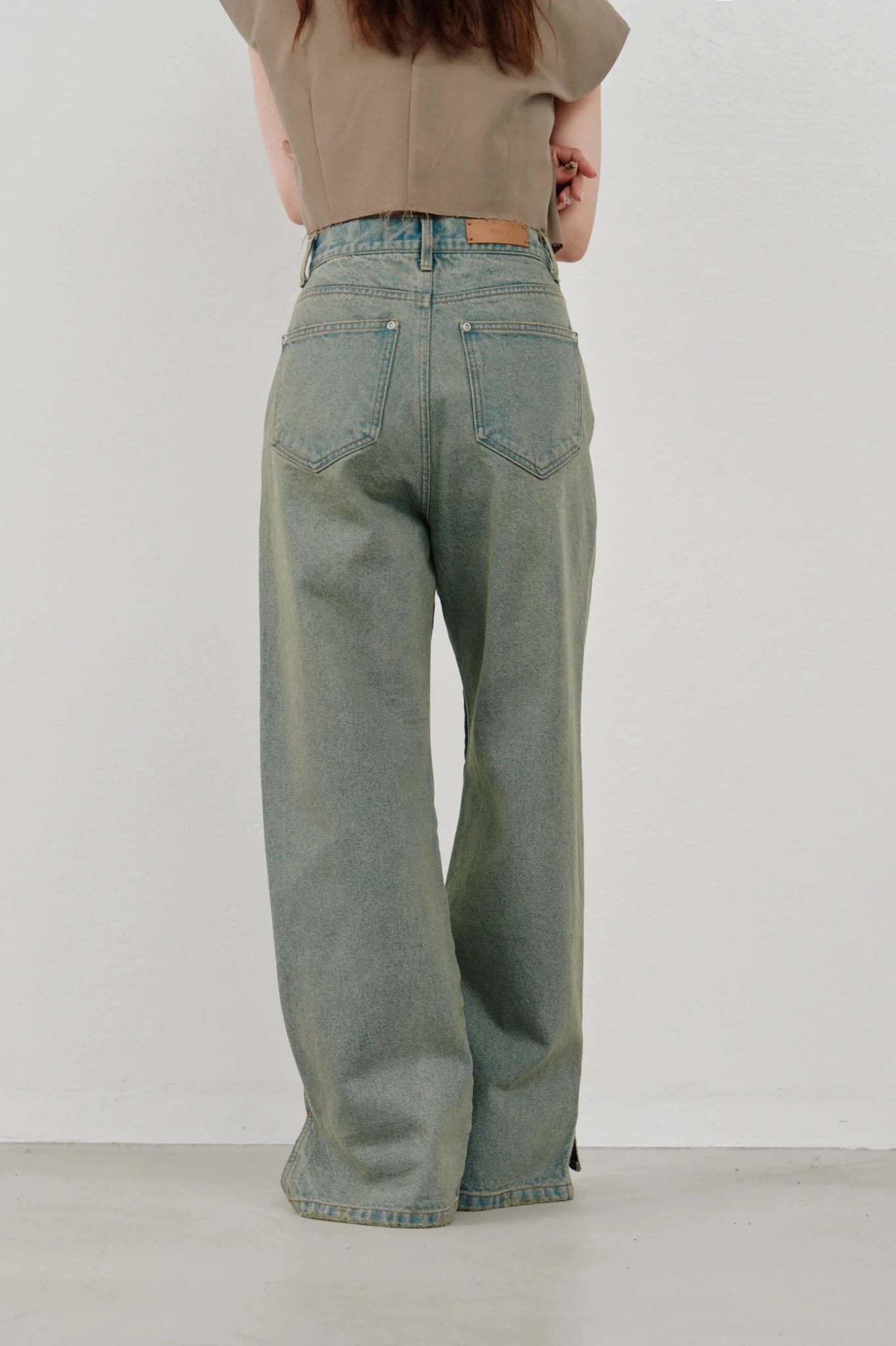 【Hella 2026 SPRING/SUMMER】side hem slit denim - Champdelarose