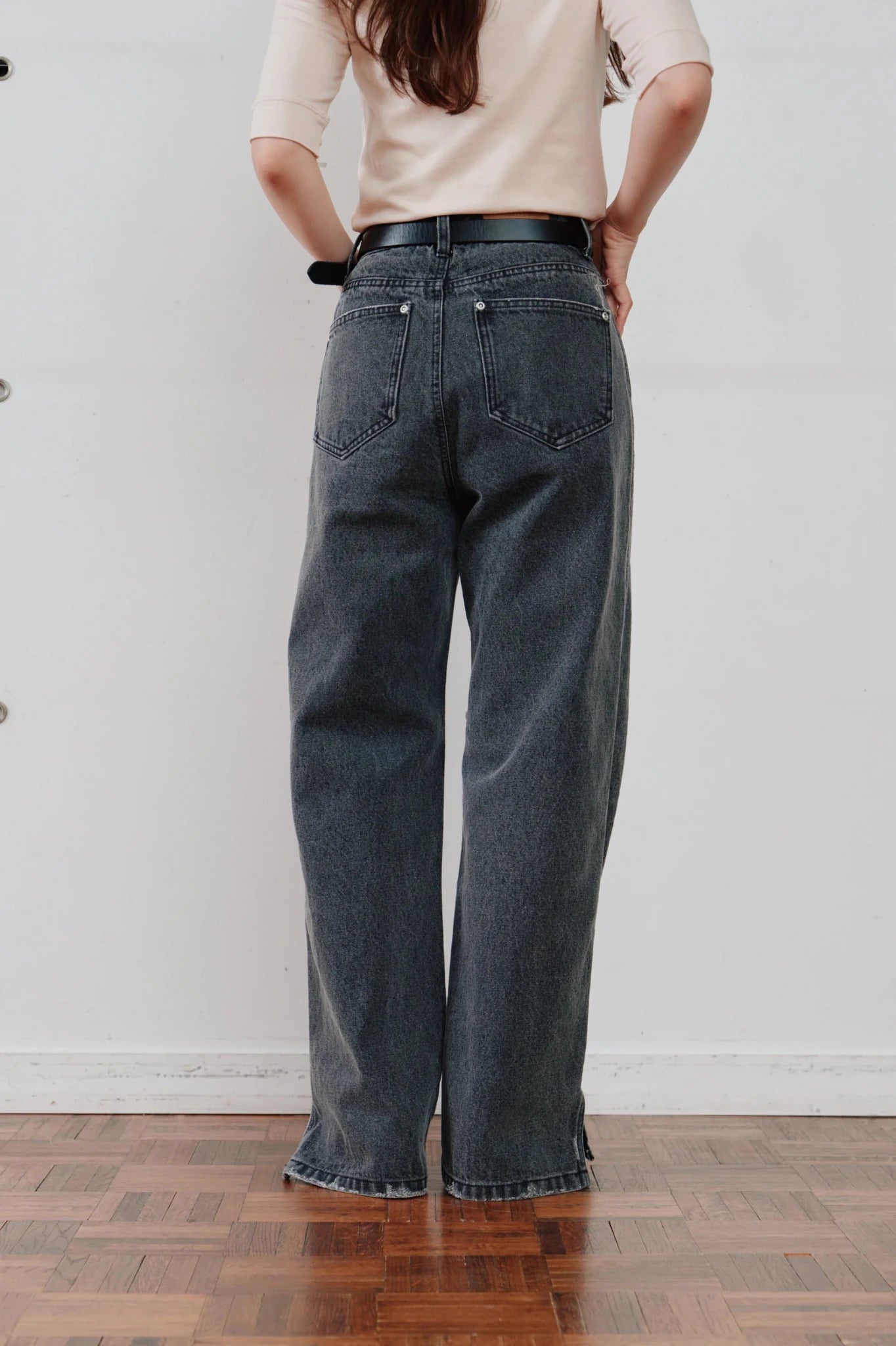 【Hella 2026 SPRING/SUMMER】side hem slit denim - Champdelarose