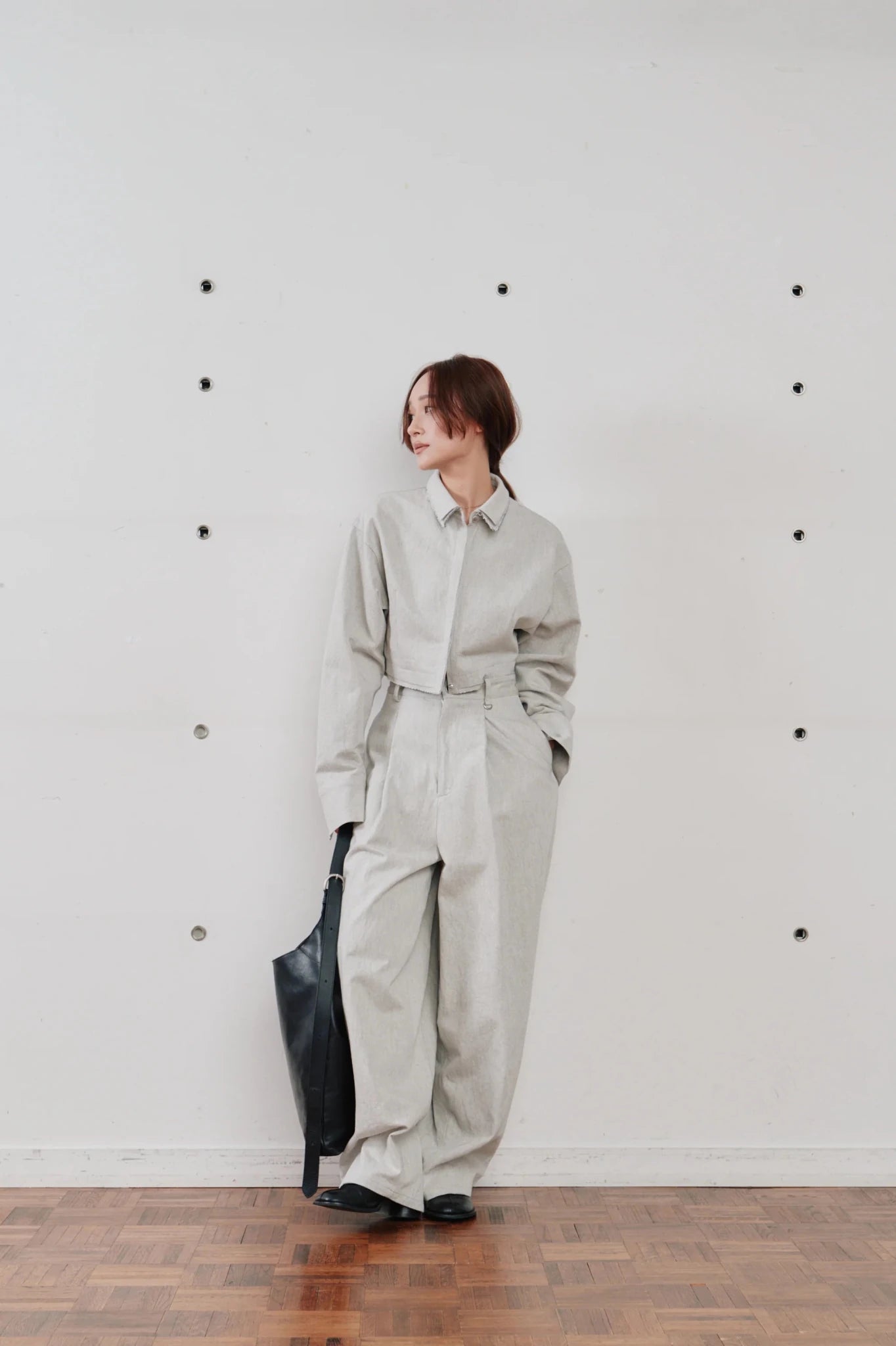 【Hella 2026 SPRING/SUMMER】snow denim blouson - Champdelarose
