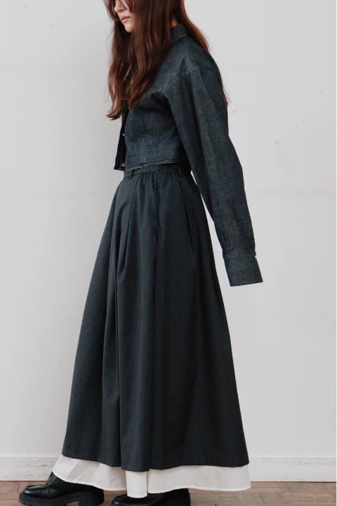 【Hella 2026 SPRING/SUMMER】snow denim blouson - Champdelarose