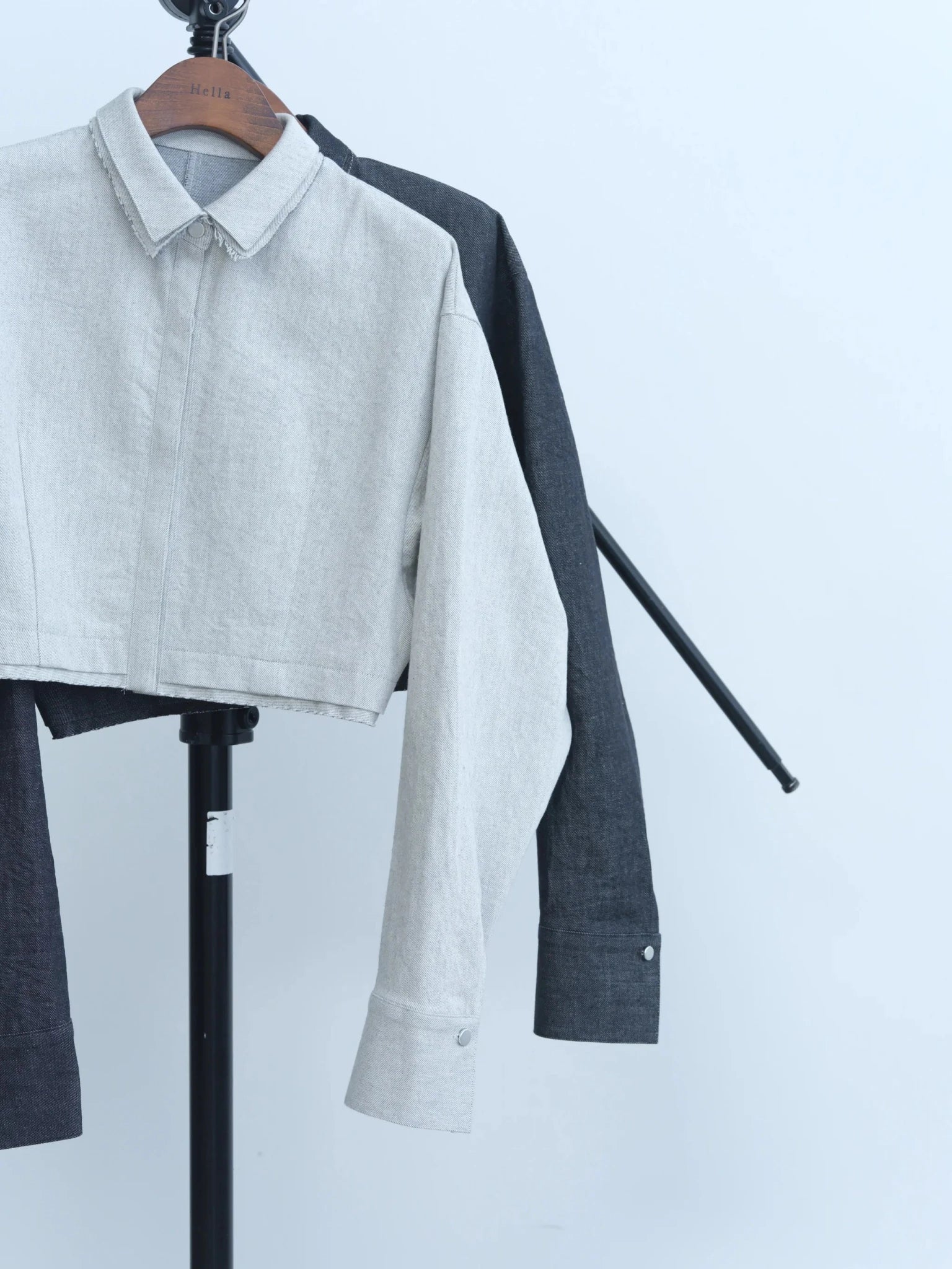 【Hella 2026 SPRING/SUMMER】snow denim blouson - Champdelarose