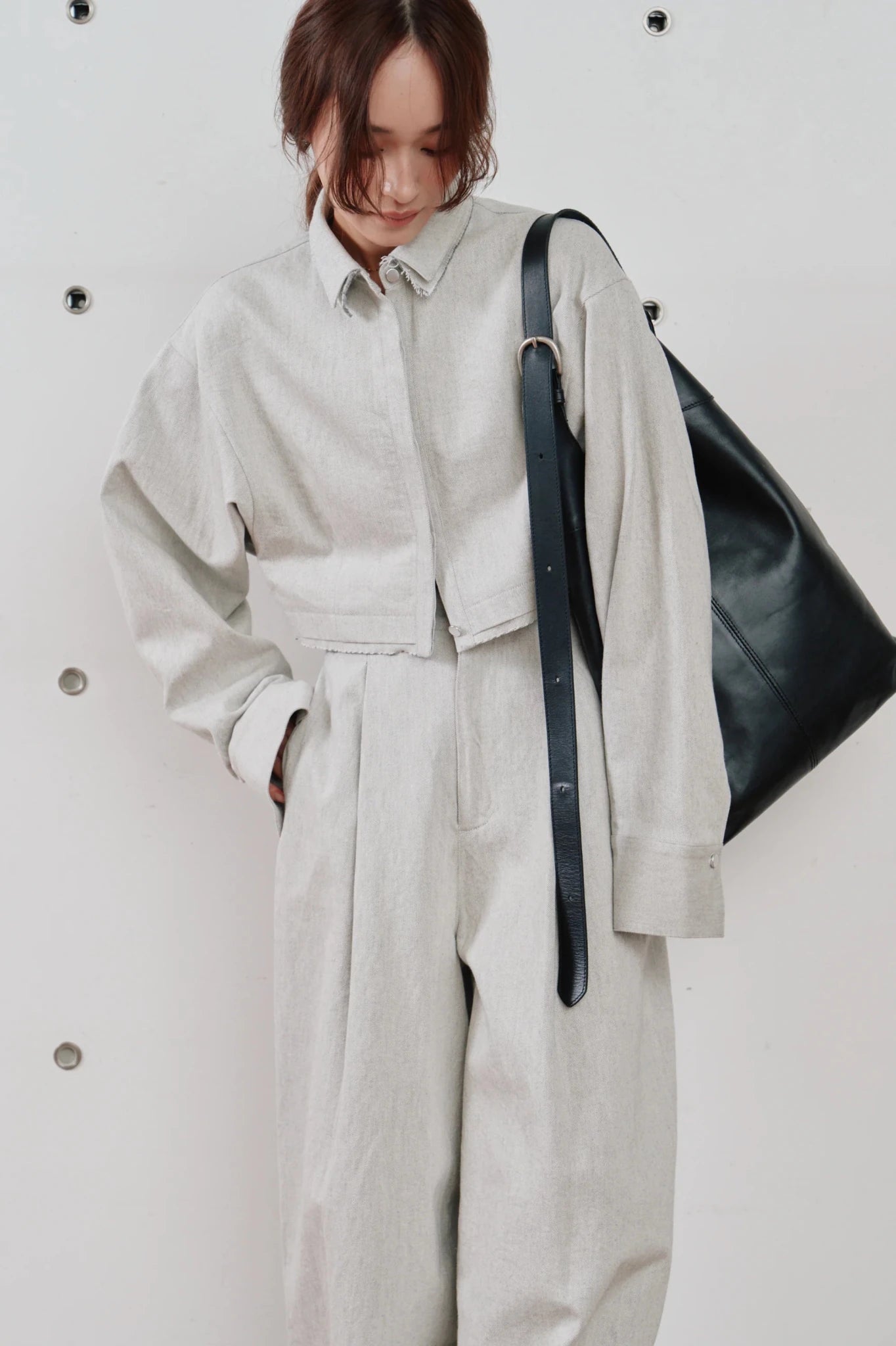 【Hella 2026 SPRING/SUMMER】snow denim blouson - Champdelarose
