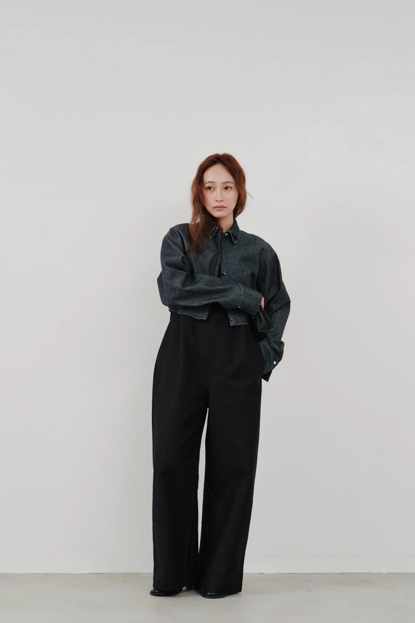 【Hella 2026 SPRING/SUMMER】snow denim blouson - Champdelarose