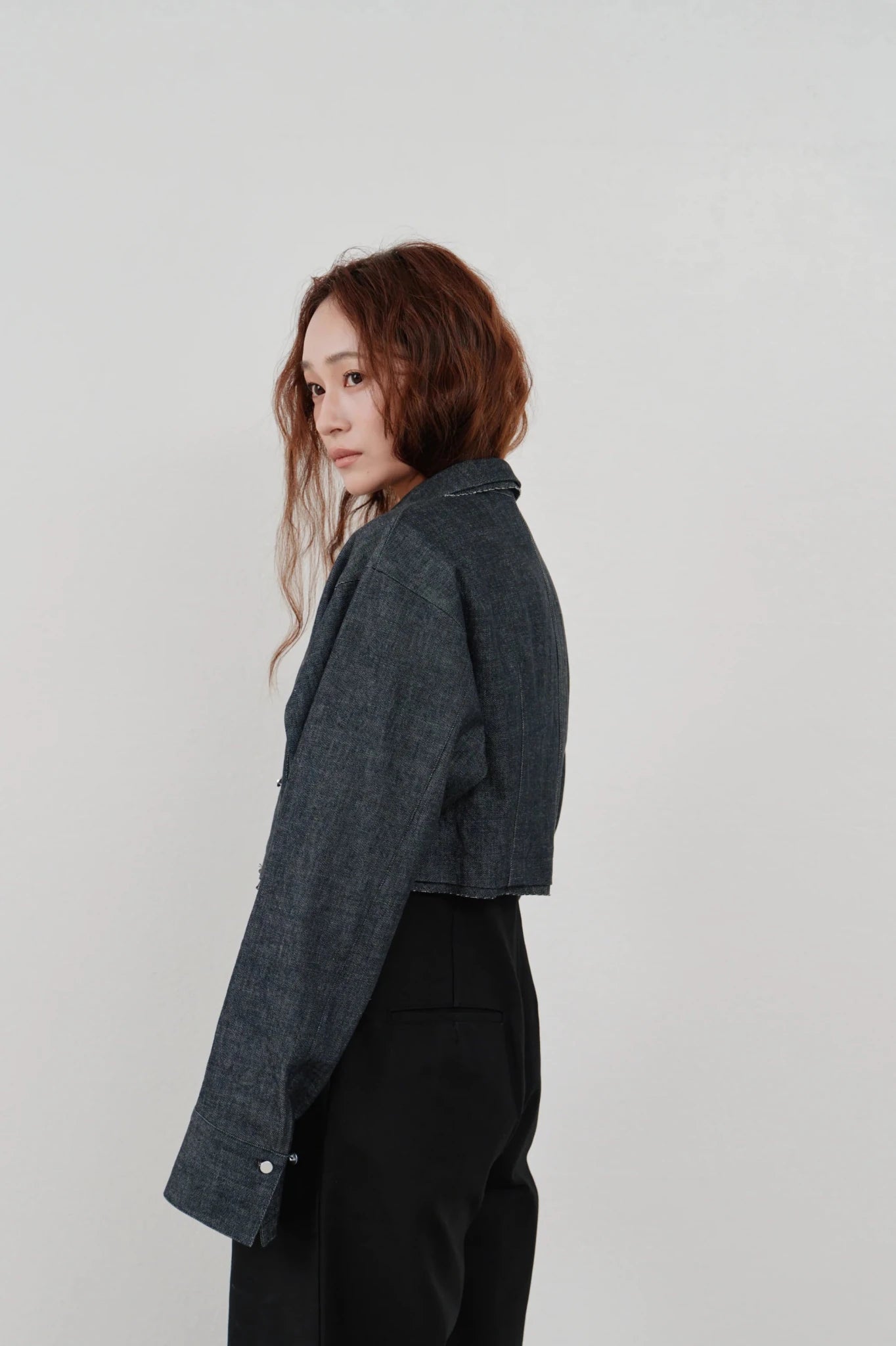 【Hella 2026 SPRING/SUMMER】snow denim blouson - Champdelarose