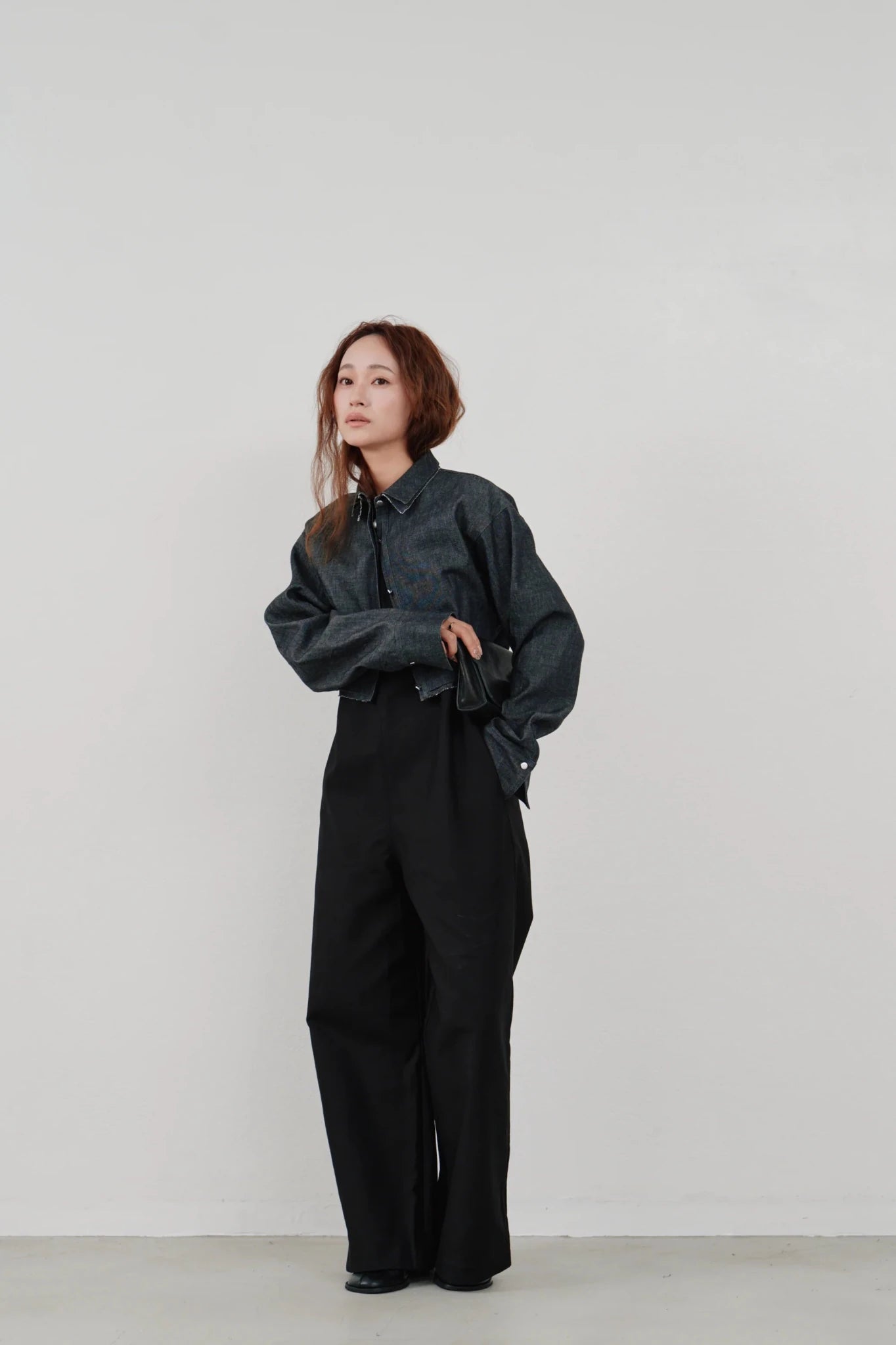 【Hella 2026 SPRING/SUMMER】snow denim blouson - Champdelarose