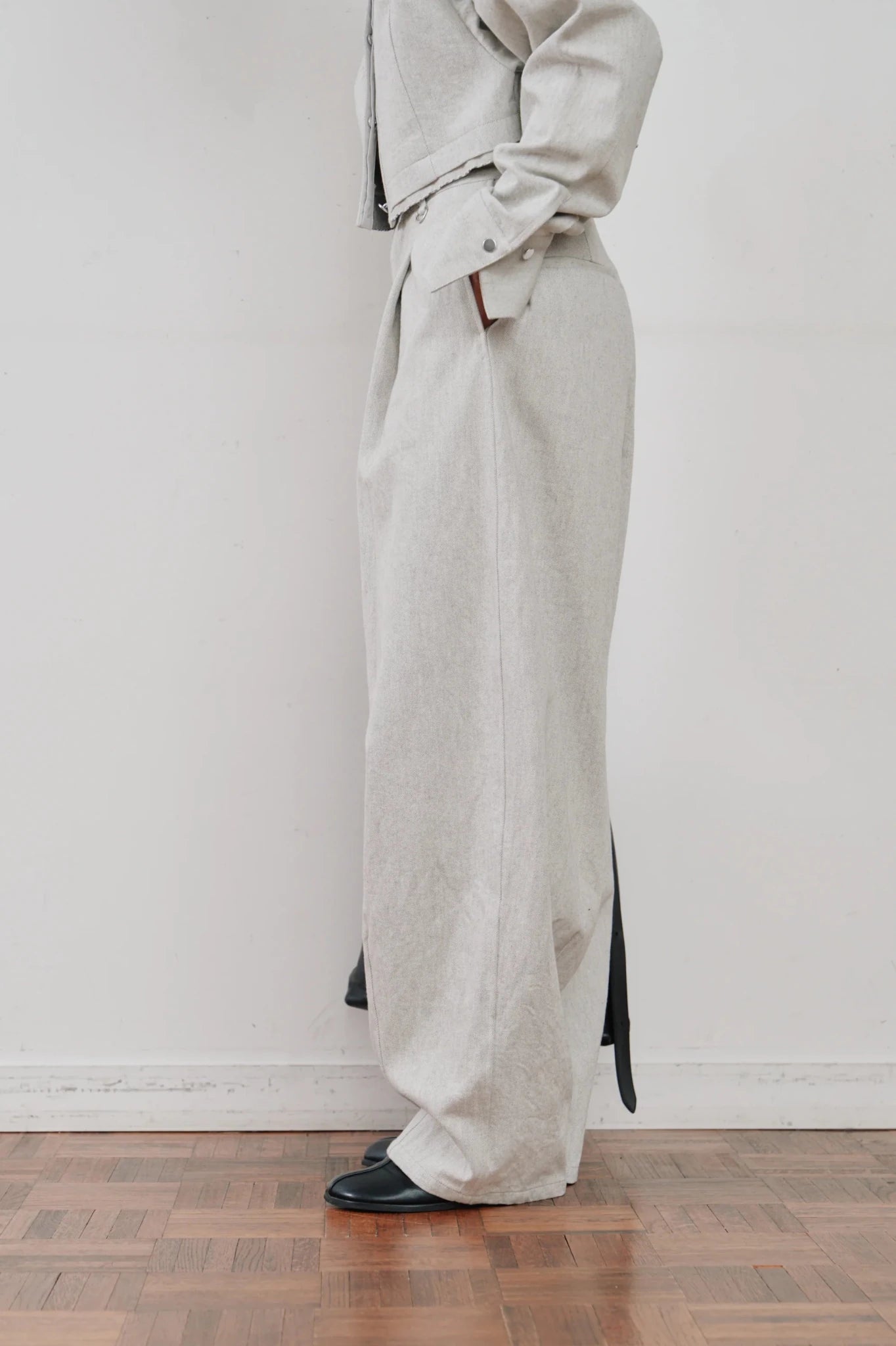 【Hella 2026 SPRING/SUMMER】snow denim pants - Champdelarose