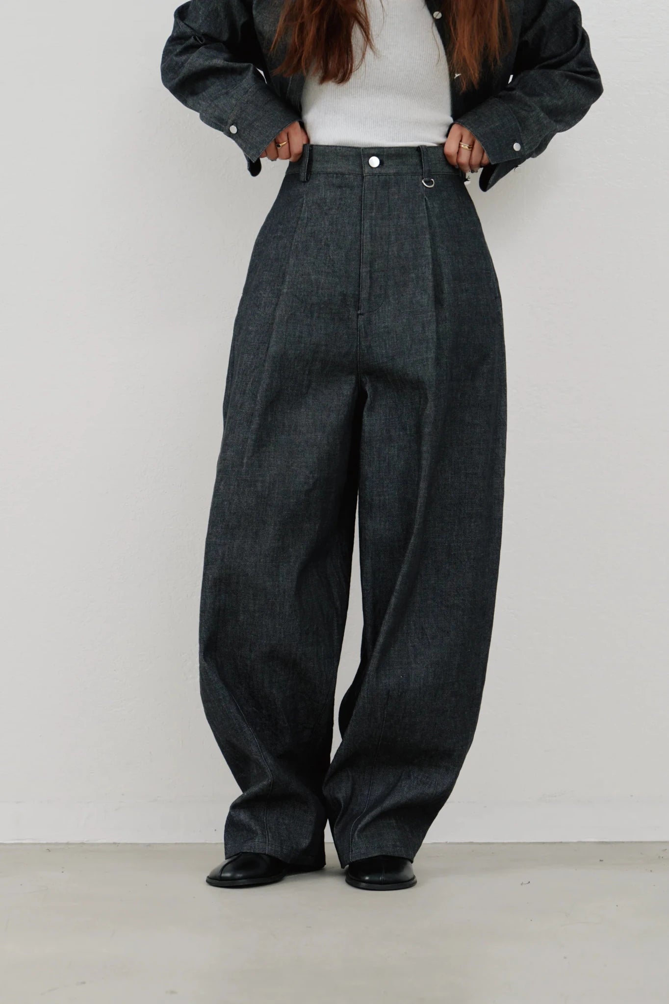 【Hella 2026 SPRING/SUMMER】snow denim pants - Champdelarose