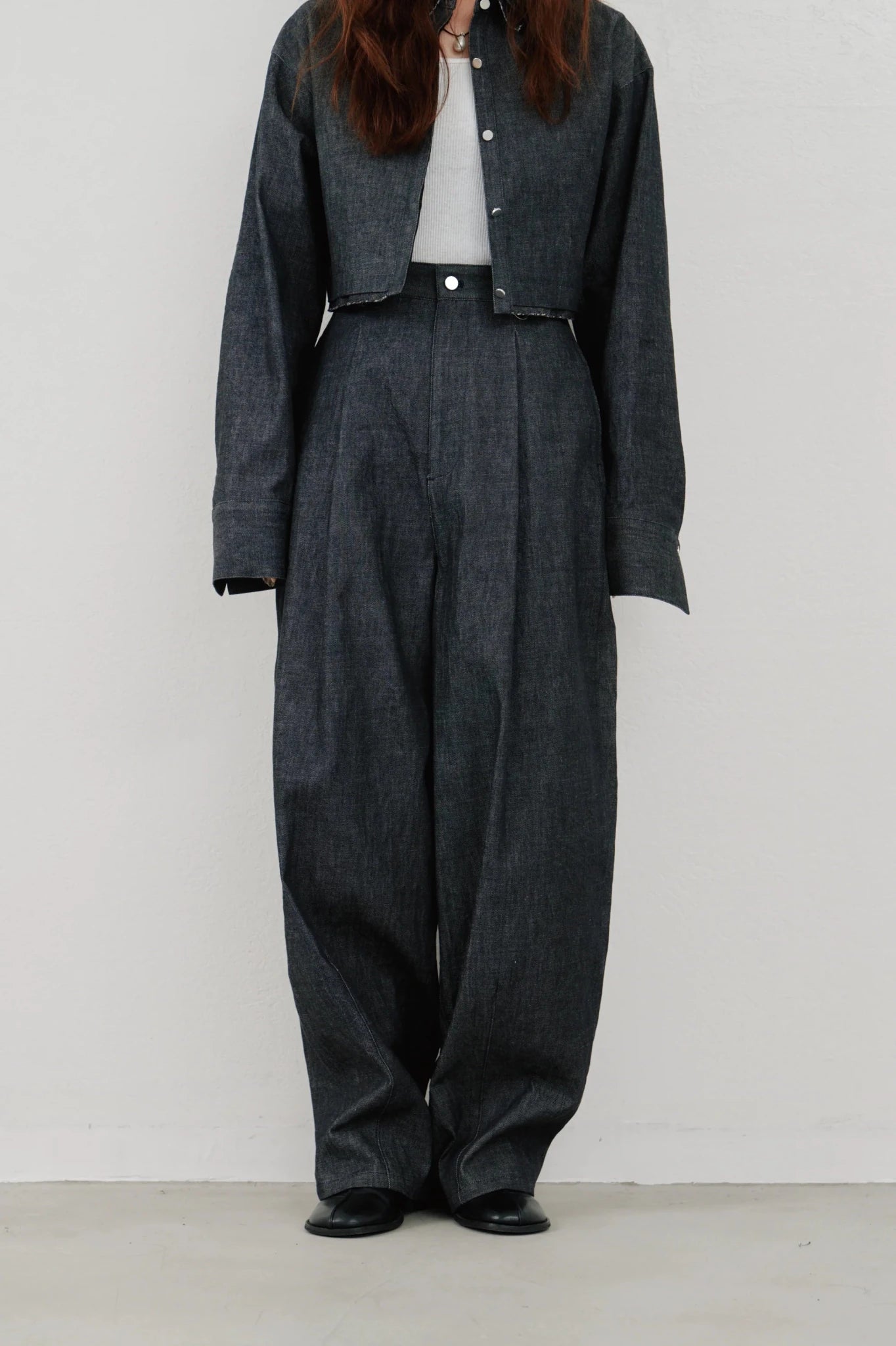 【Hella 2026 SPRING/SUMMER】snow denim pants - Champdelarose