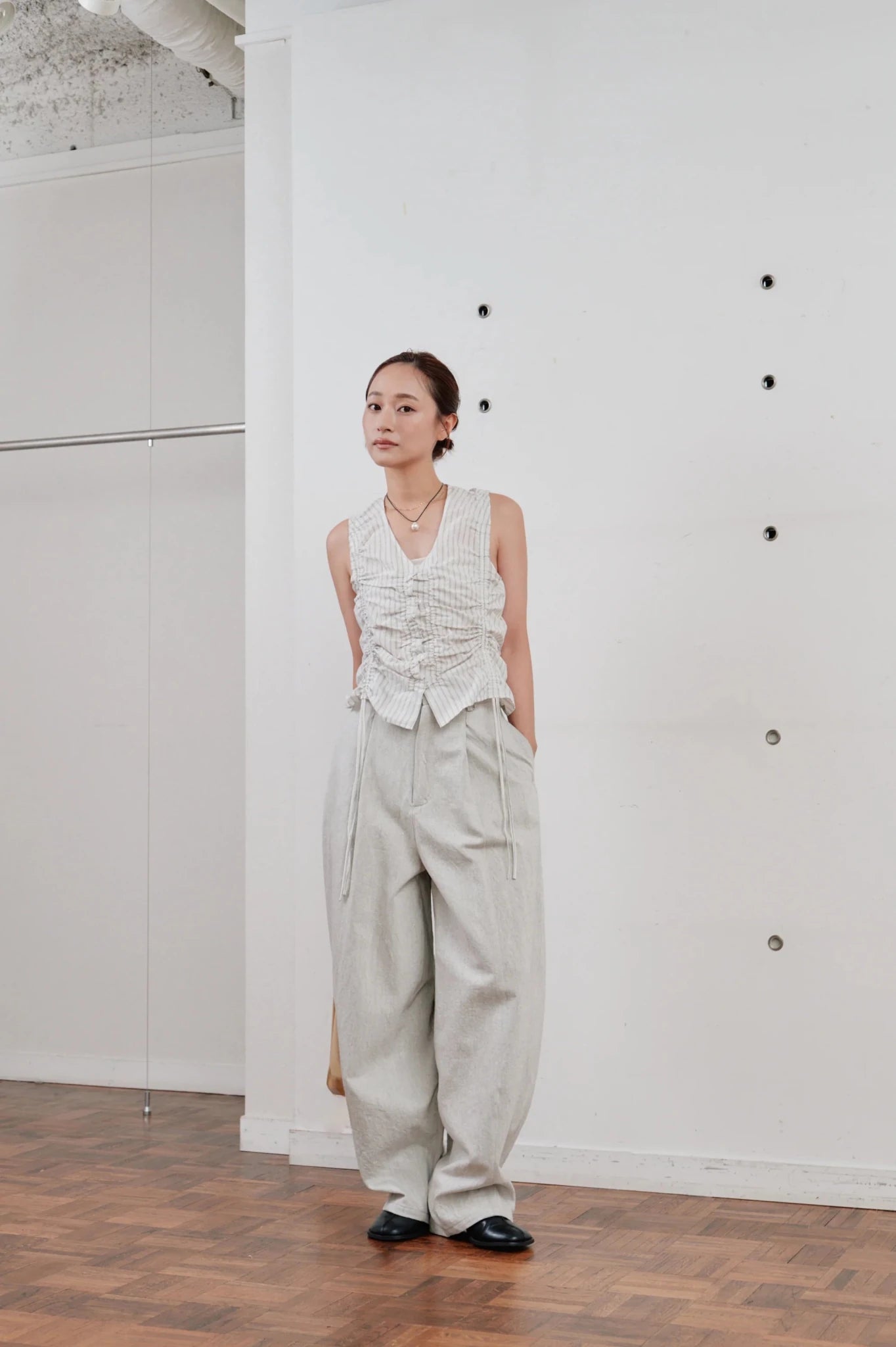 【Hella 2026 SPRING/SUMMER】snow denim pants - Champdelarose