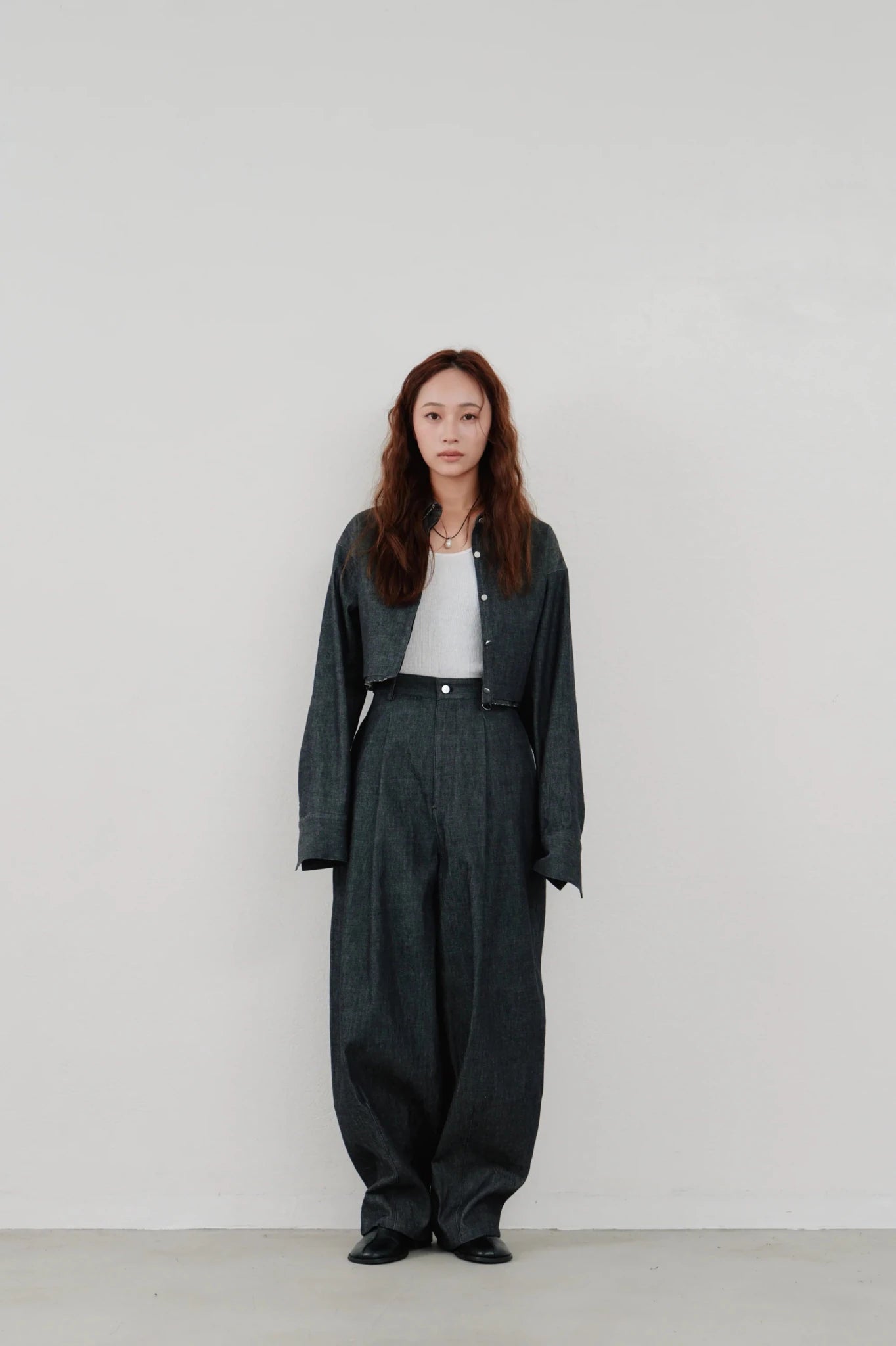 【Hella 2026 SPRING/SUMMER】snow denim pants - Champdelarose