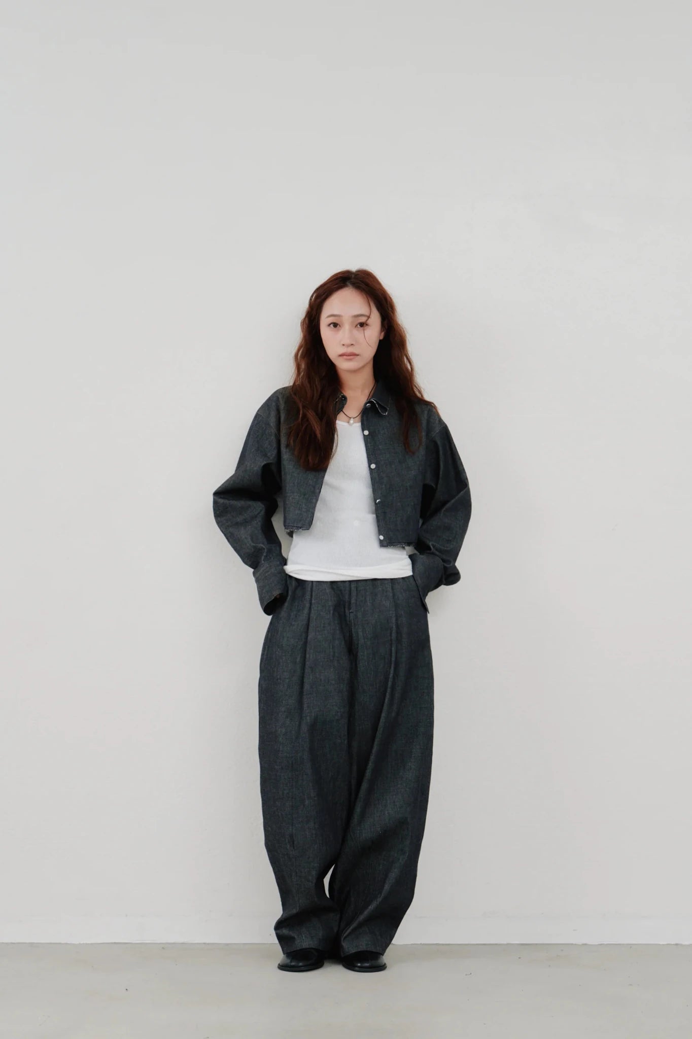 【Hella 2026 SPRING/SUMMER】snow denim pants - Champdelarose