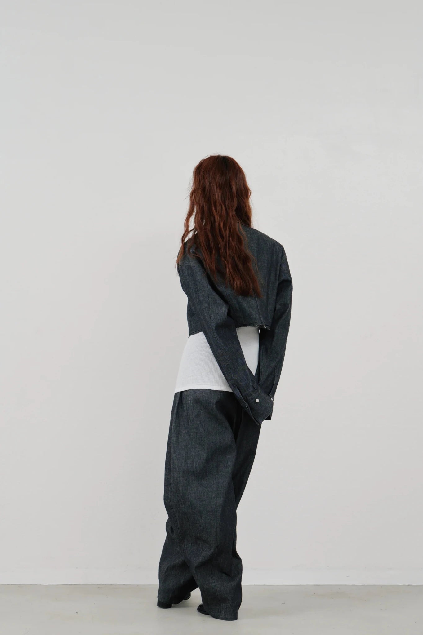 【Hella 2026 SPRING/SUMMER】snow denim pants - Champdelarose