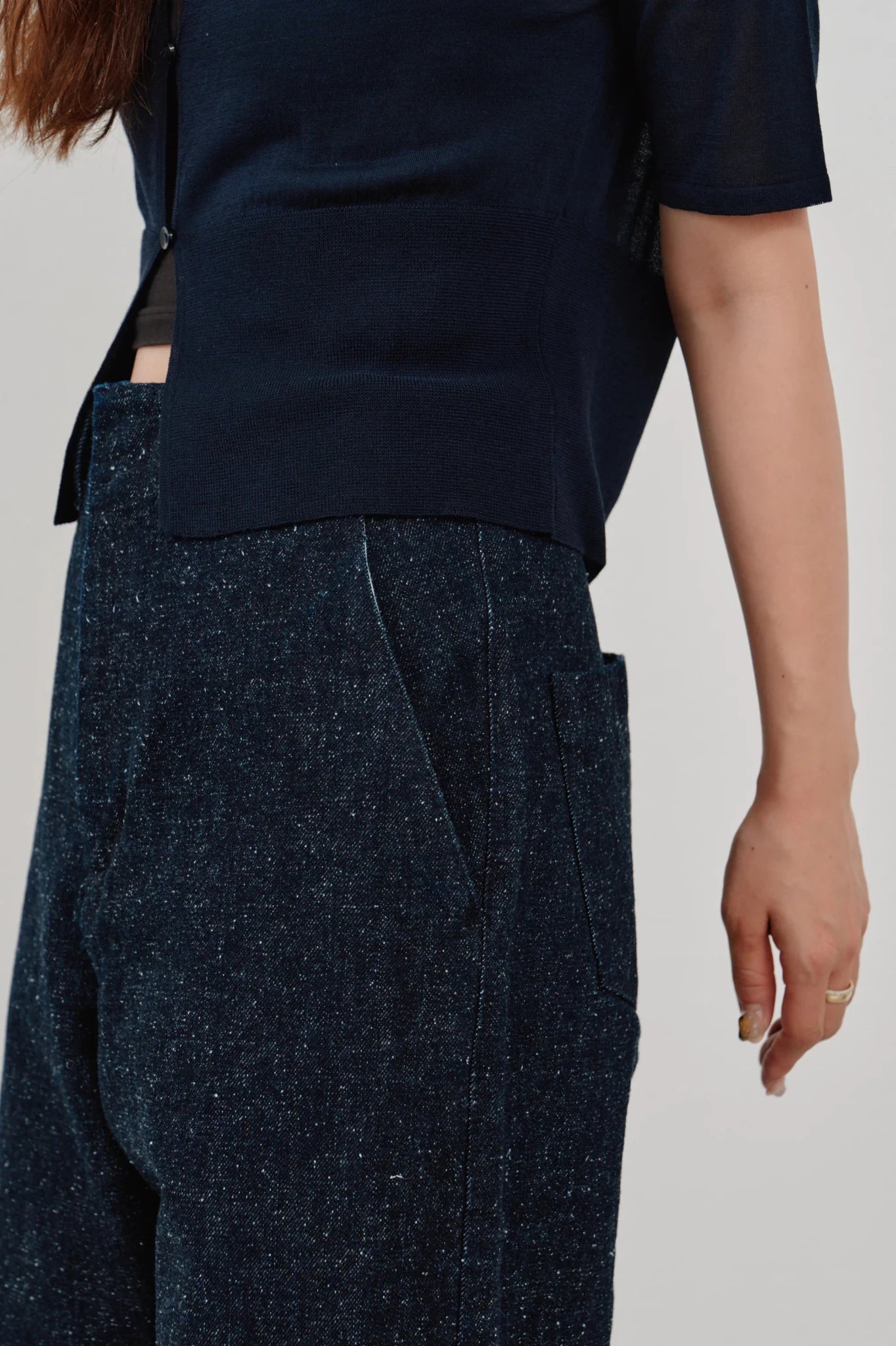 【Hella 2026 SPRING/SUMMER】wide nep denim - Champdelarose