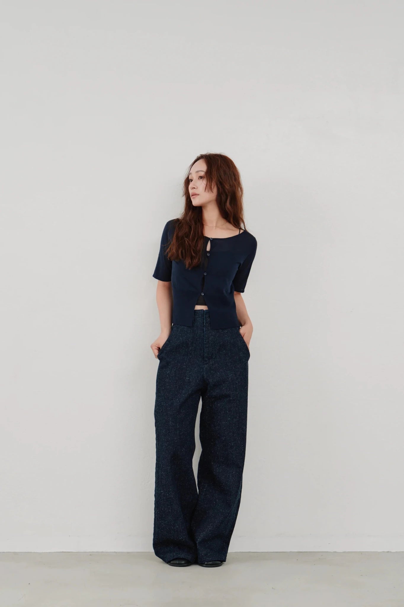 【Hella 2026 SPRING/SUMMER】wide nep denim - Champdelarose