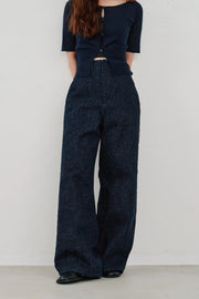 【Hella 2026 SPRING/SUMMER】wide nep denim - Champdelarose