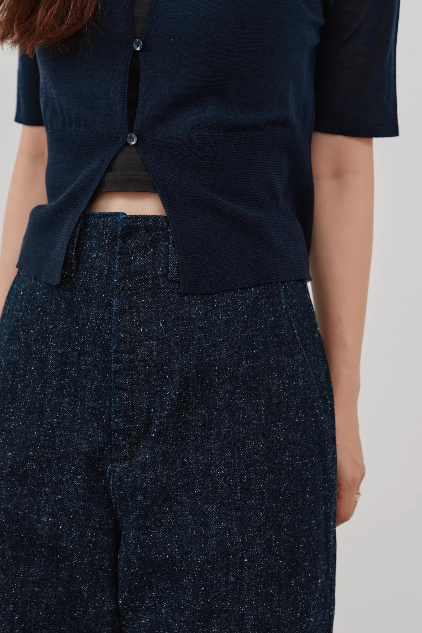 【Hella 2026 SPRING/SUMMER】wide nep denim - Champdelarose