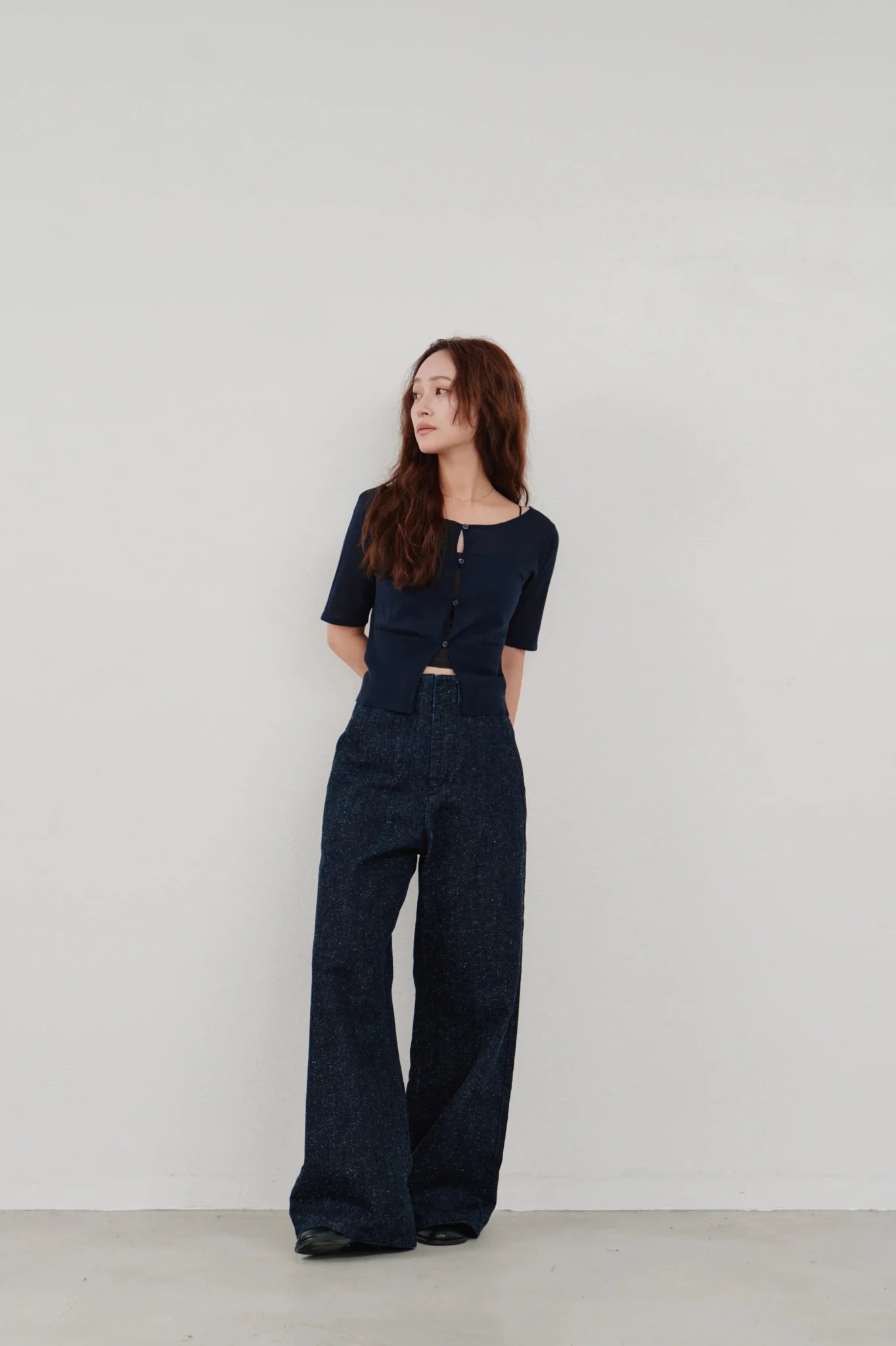 【Hella 2026 SPRING/SUMMER】wide nep denim - Champdelarose