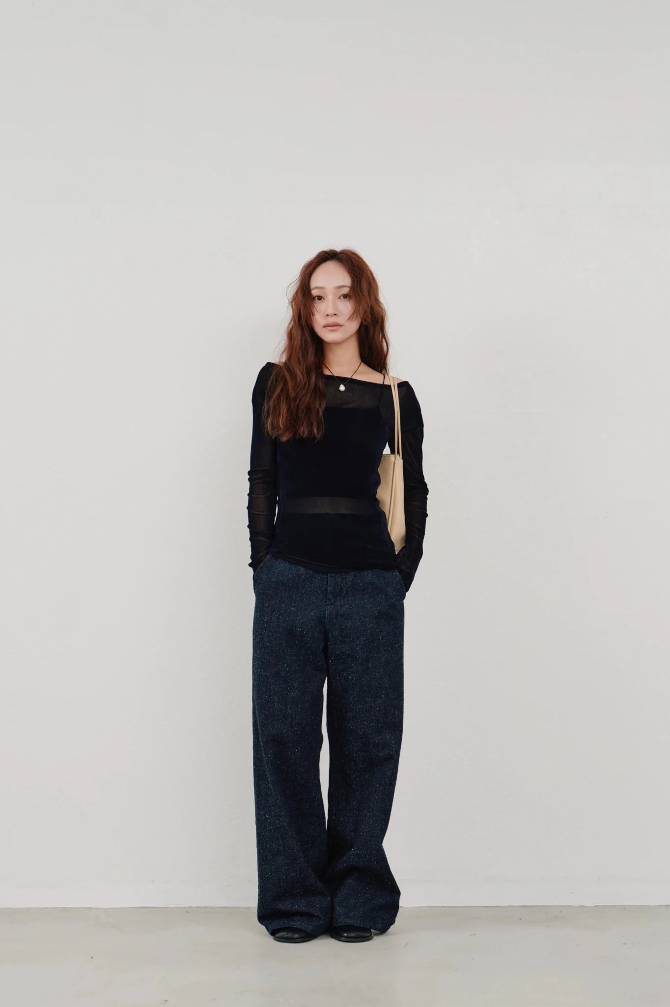 【Hella 2026 SPRING/SUMMER】wide nep denim - Champdelarose