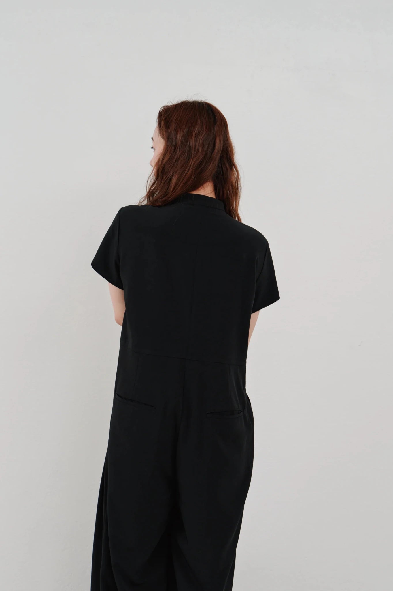 【Hella 2026 SPRING/SUMMER】wide tuck jumpsuit - Champdelarose