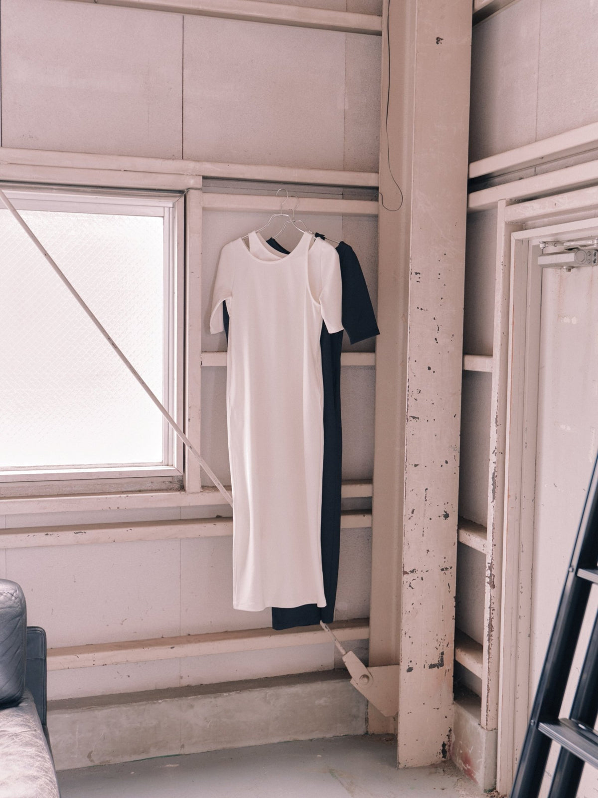 【Hella 2027 SS】layered half sleeve dress - 4月下旬頃発送 - Champdelarose