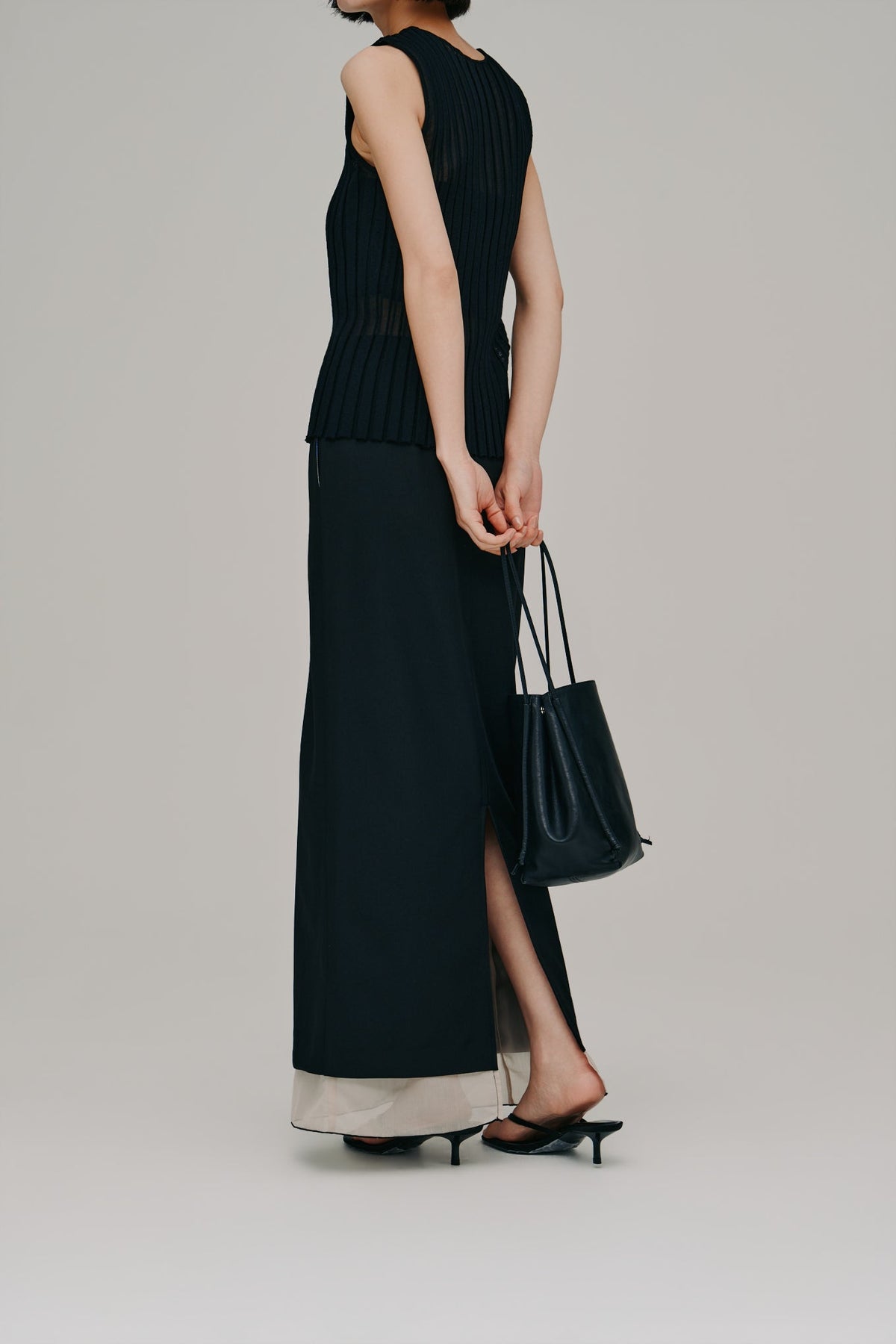 【Hella 2027 SS】layered tight skirt - 3月下旬頃発送 - Champdelarose
