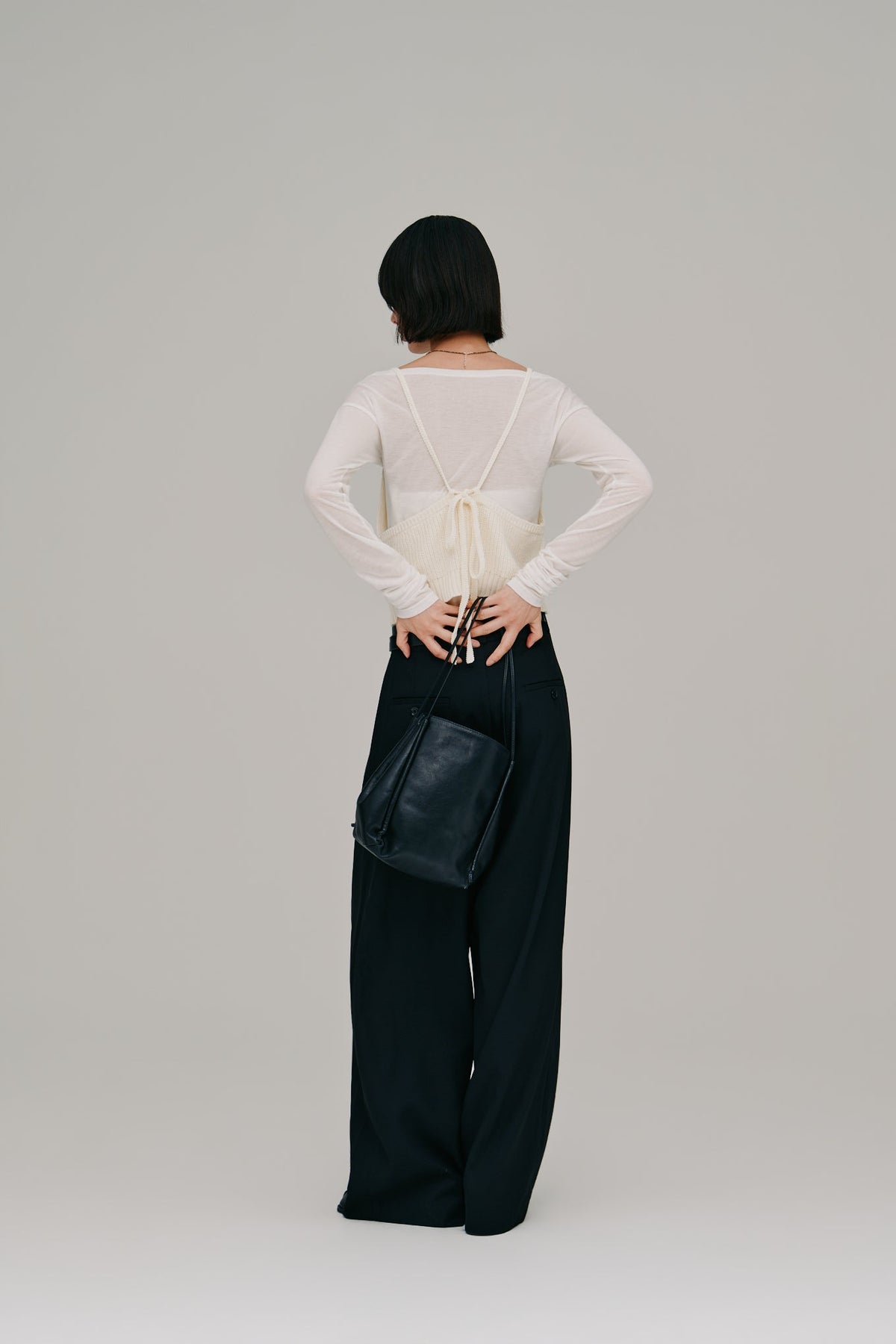 【Hella 2027 SS】ramie knit bustier - 4月下旬頃発送 - Champdelarose