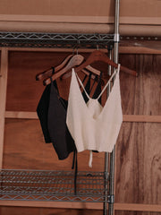 【Hella 2027 SS】ramie knit bustier - 4月下旬頃発送 - Champdelarose