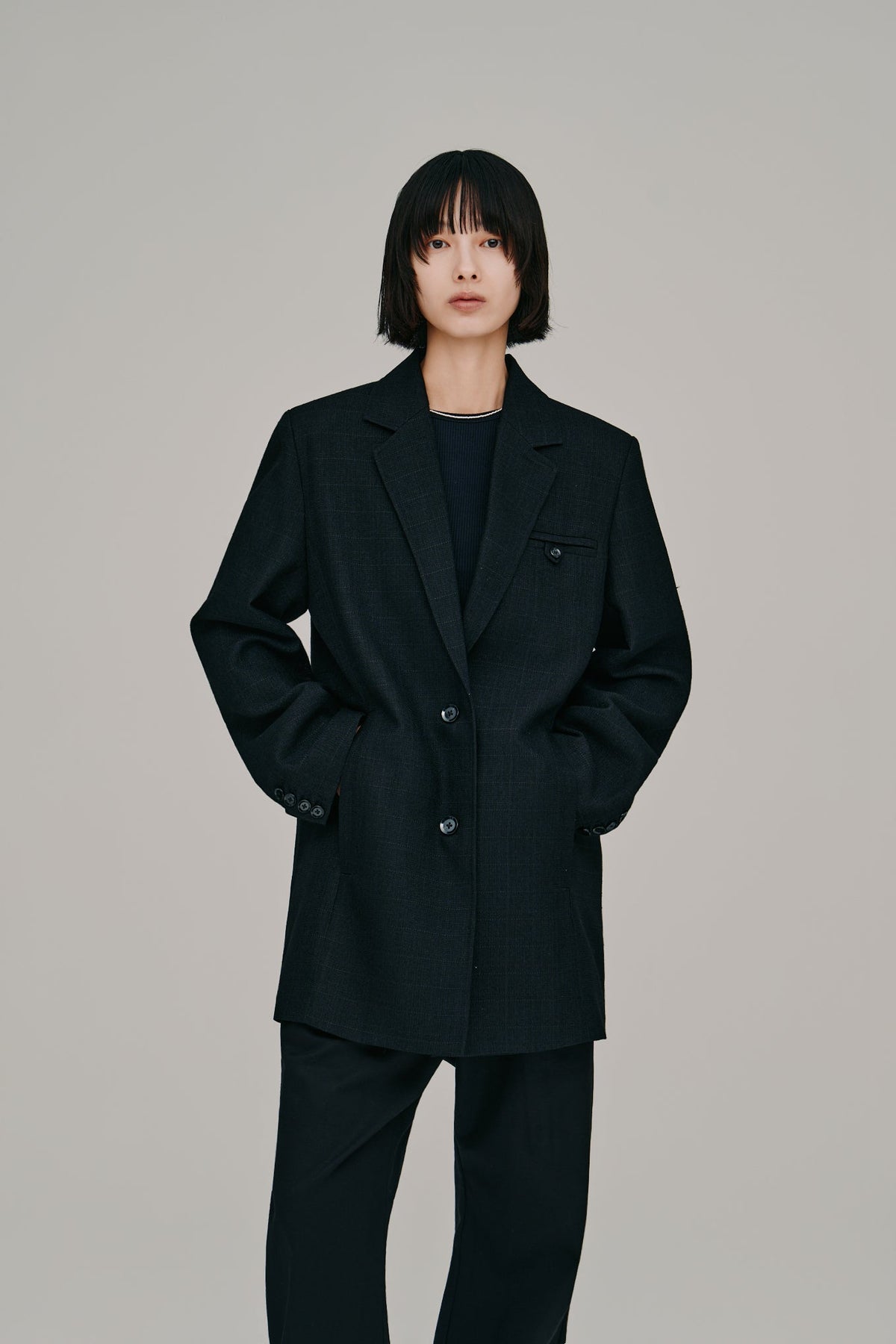 【Hella 2027 SS】tweed tailored jacket - 2月下旬頃発送 - Champdelarose