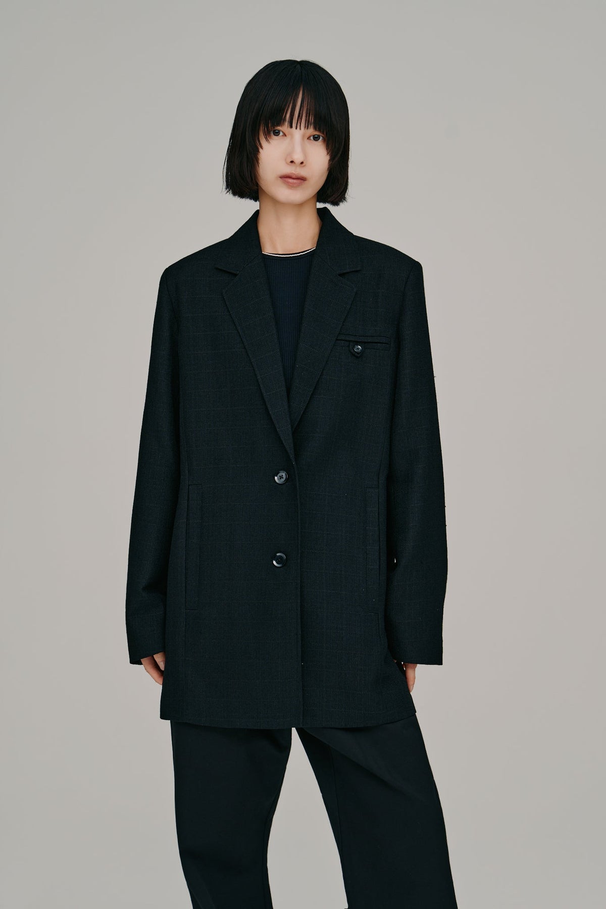 【Hella 2027 SS】tweed tailored jacket - 2月下旬頃発送 - Champdelarose